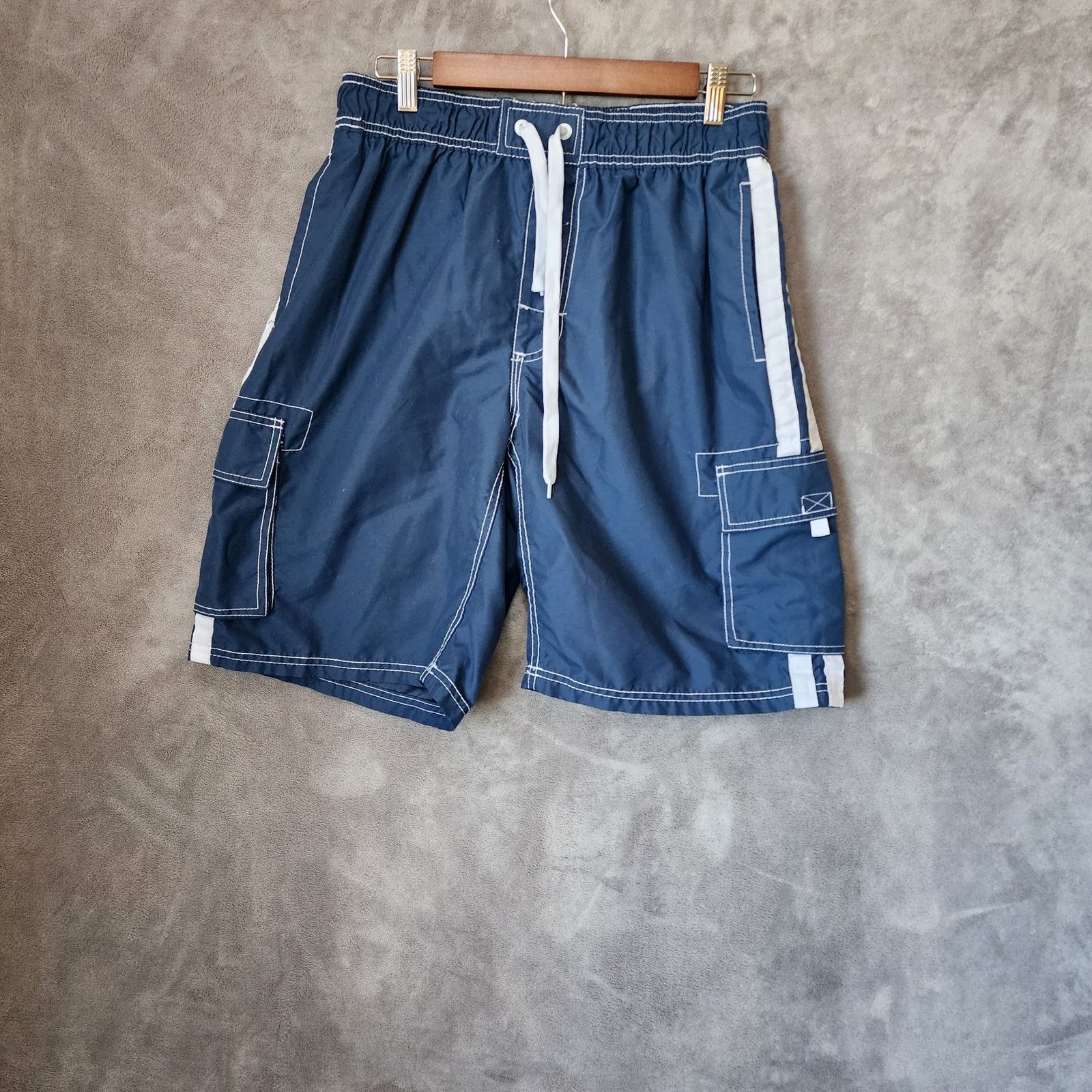 KAVU KAVU Men's Medium Blue Swim Trunks Quick-Dry Size US 32 / EU 48 - 2 Thumbnail