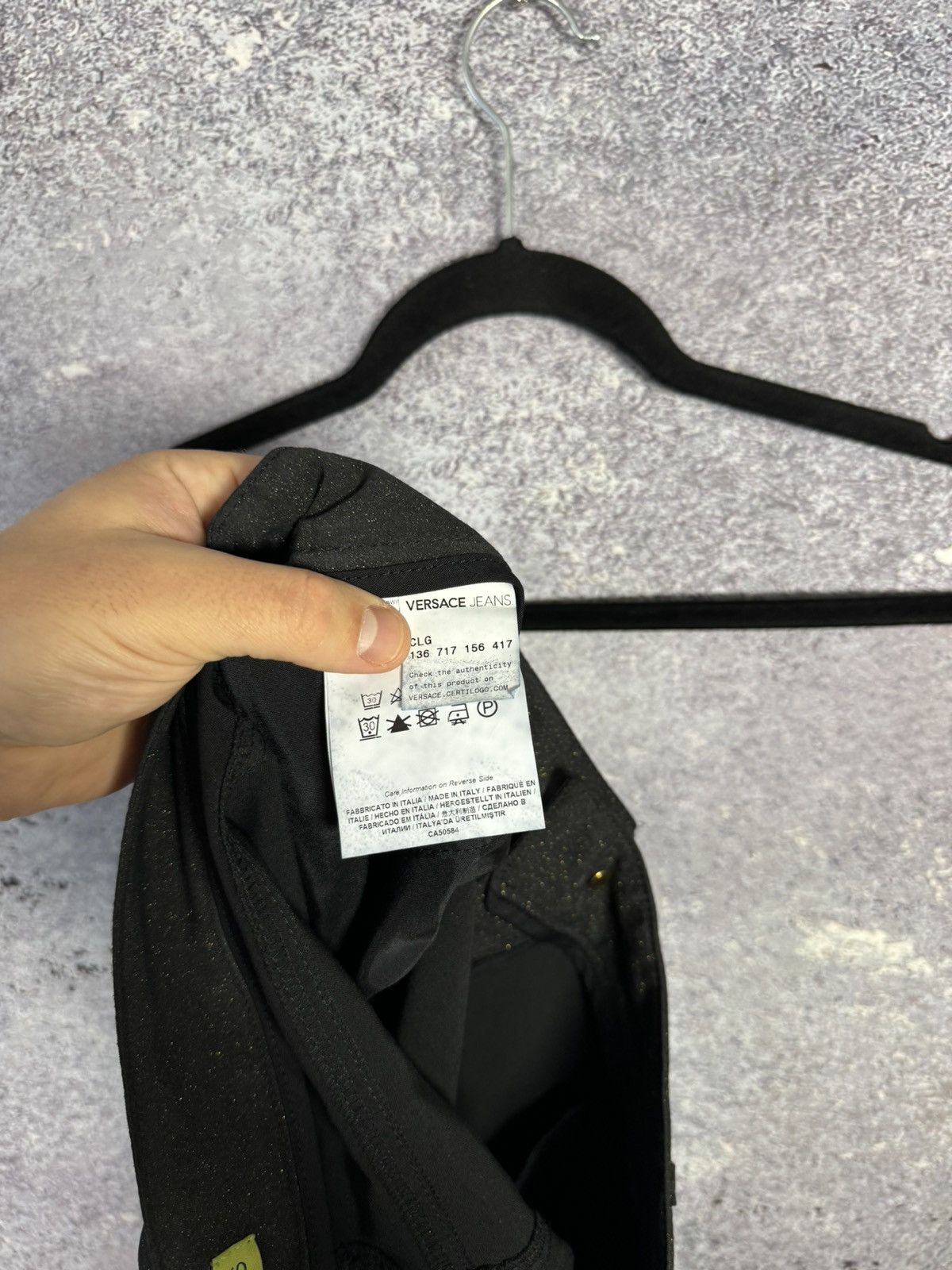 Versace Versace Jeans woman pants with silver y2k oldmoney Size 32" / US 10 / IT 46 - 15 Thumbnail