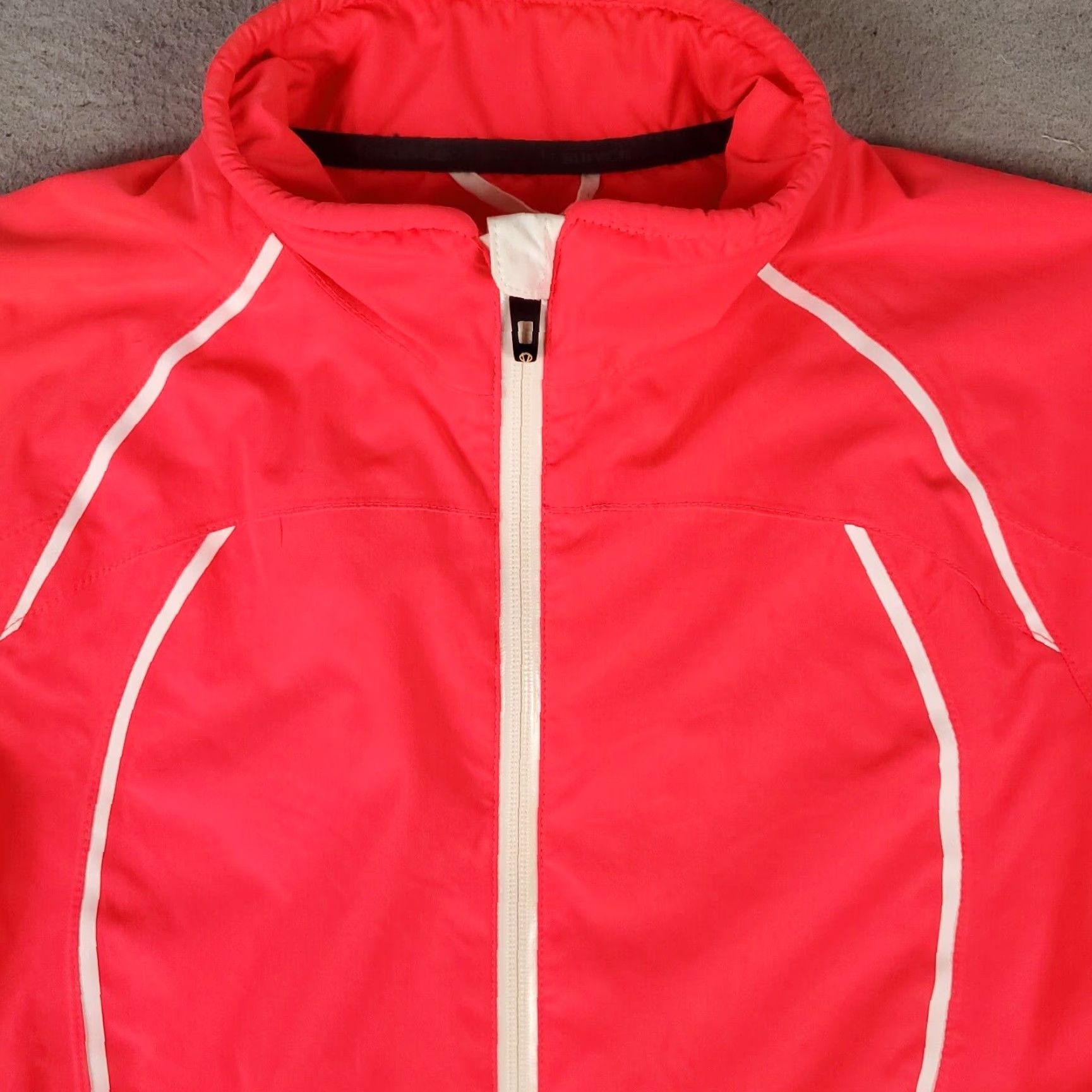 Pinko Sunice Jacket Womens Size Medium Neon Pink Zephal Typhoon Full Zip * Size M / US 6-8 / IT 42-44 - 2 Thumbnail
