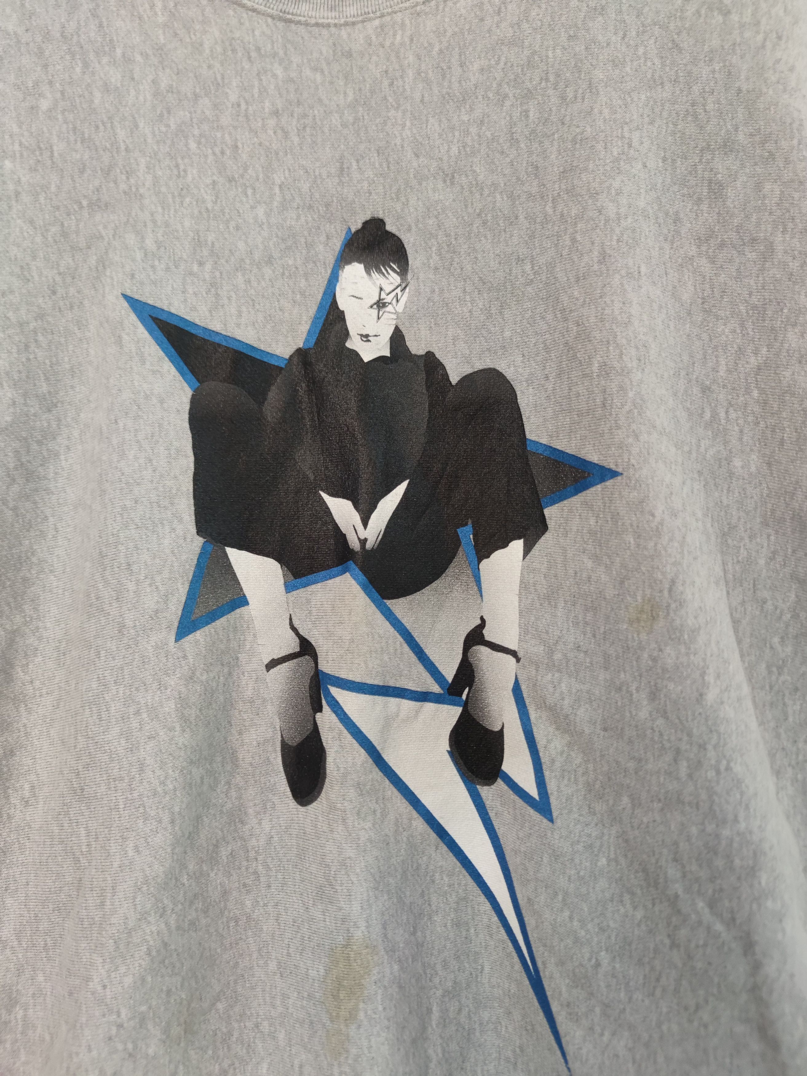 Bape Vintage 00s BAPE Bapesta Star Eyes Sweatshirt Made in Japan Size US L / EU 52-54 / 3 - 5 Thumbnail