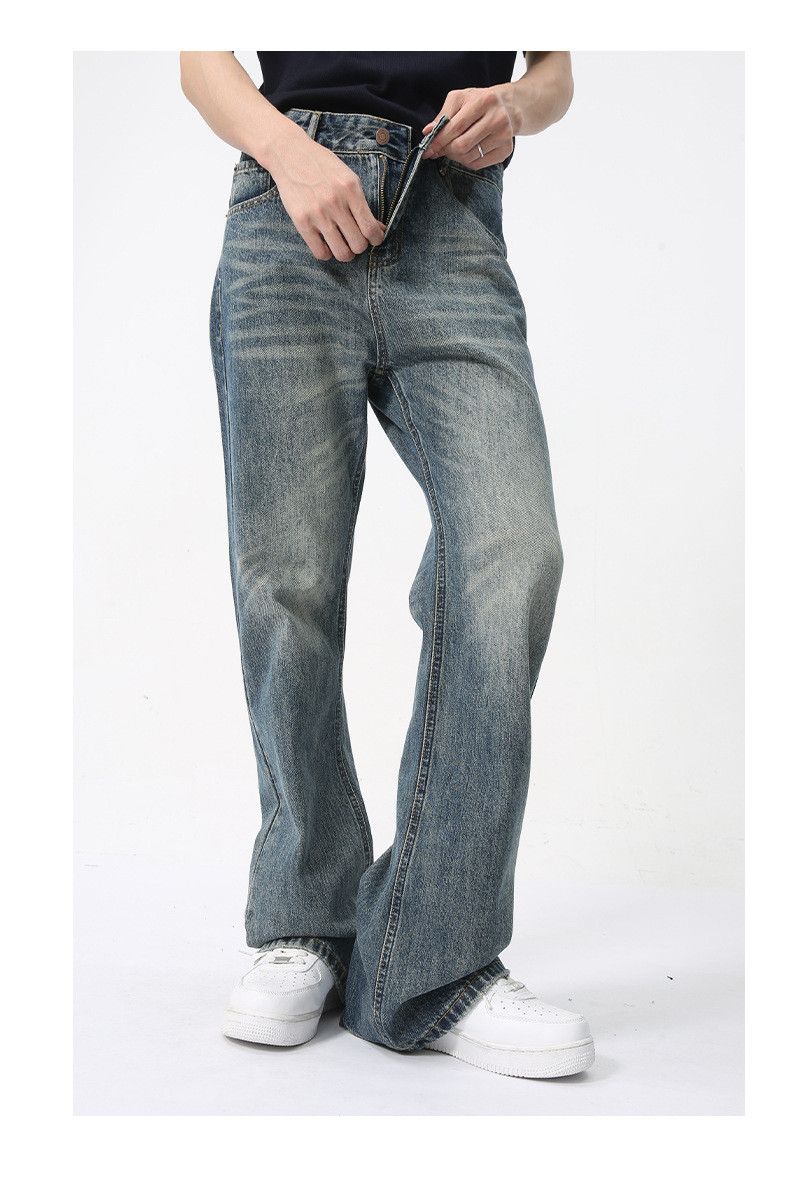 Japanese Brand × Jean Fashion casual washed bootcut jeans Size US 32 / EU 48 - 4 Thumbnail