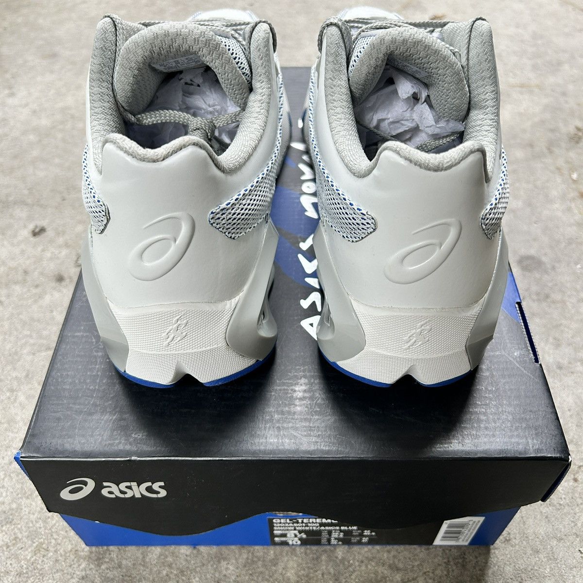 Asics × Kiko Kostadinov Kiko x ASICS Novalis Gel-Teremoa 'Snow White Blue' Size US 8.5 / EU 41-42 - 4 Thumbnail
