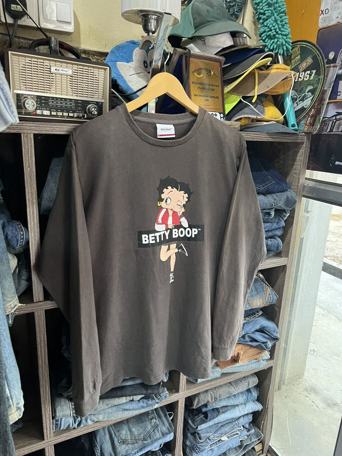 Cartoon Network 🔥Betty Boop Long Sleeve Size US M / EU 48-50 / 2 - 7 Thumbnail
