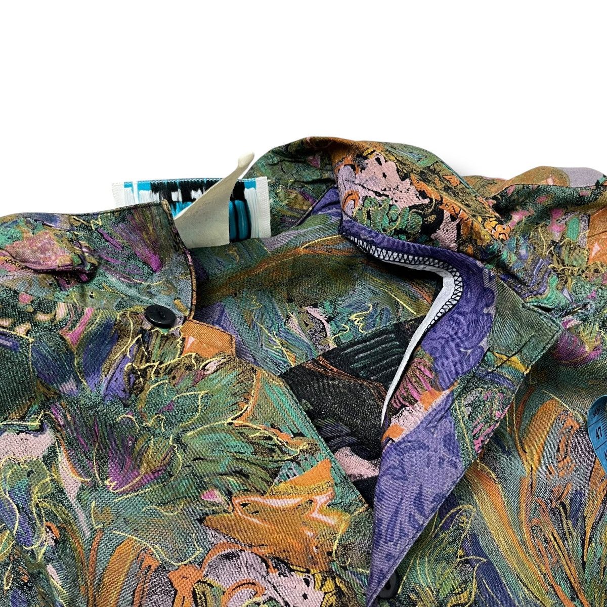 Other Tropoco Rayon loop collar shirt beautiful art pattern Size US S / EU 44-46 / 1 - 4 Thumbnail