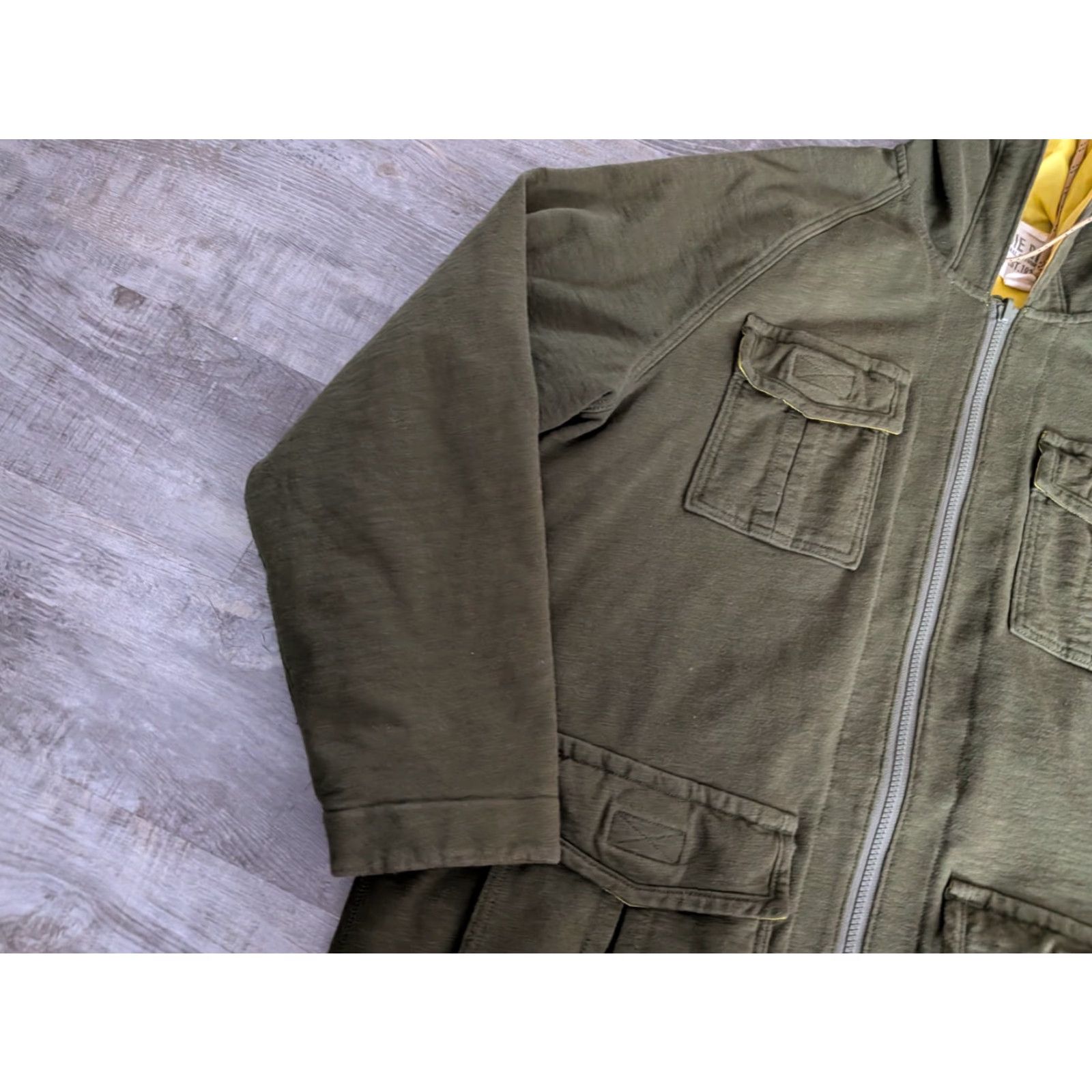 Eddie Bauer VINTAGE Eddie Bauer Jacket Mens Large Green Y2K Army Barn Boho Chore Grunge Reversible Size US L / EU 52-54 / 3 - 4 Thumbnail