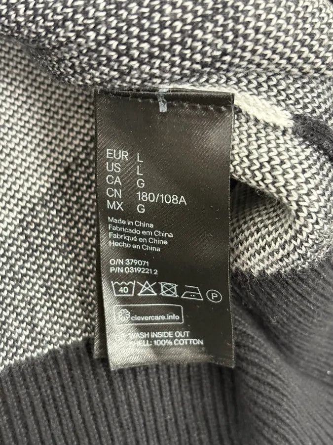 Balmain FW2015 Balmain Black & White Striped Sweater Size US L / EU 52-54 / 3 - 11 Thumbnail