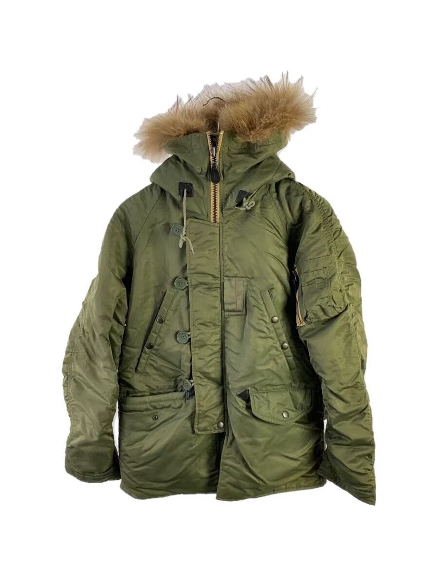 Avirex Avirex Fur Nylon Jacket Khaki Size US M / EU 48-50 / 2 - 1 Thumbnail