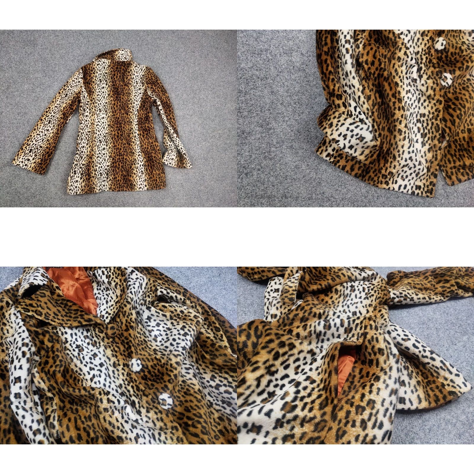 Miss Sixty Miss Sixty luxury vintage Leopard Pattern Faux Fur Coat Jacket Size S / US 4 / IT 40 - 8 Thumbnail