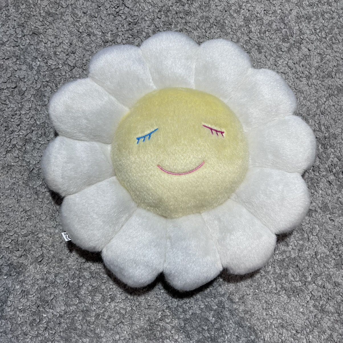 Takashi Murakami Takashi Murakami 30cm white flower pillow cushion Size ONE SIZE - 2 Thumbnail