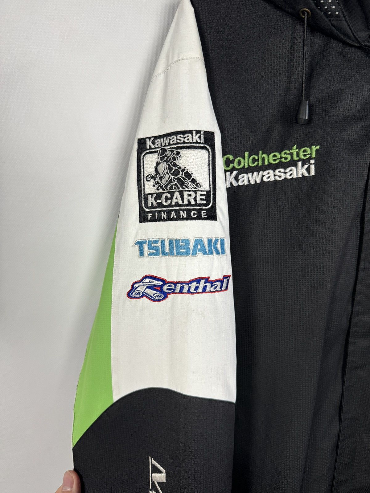 Vintage Men’s Vintage Colchester Kawasaki Racing Jacket MSS XL Size US XL / EU 56 / 4 - 7 Thumbnail
