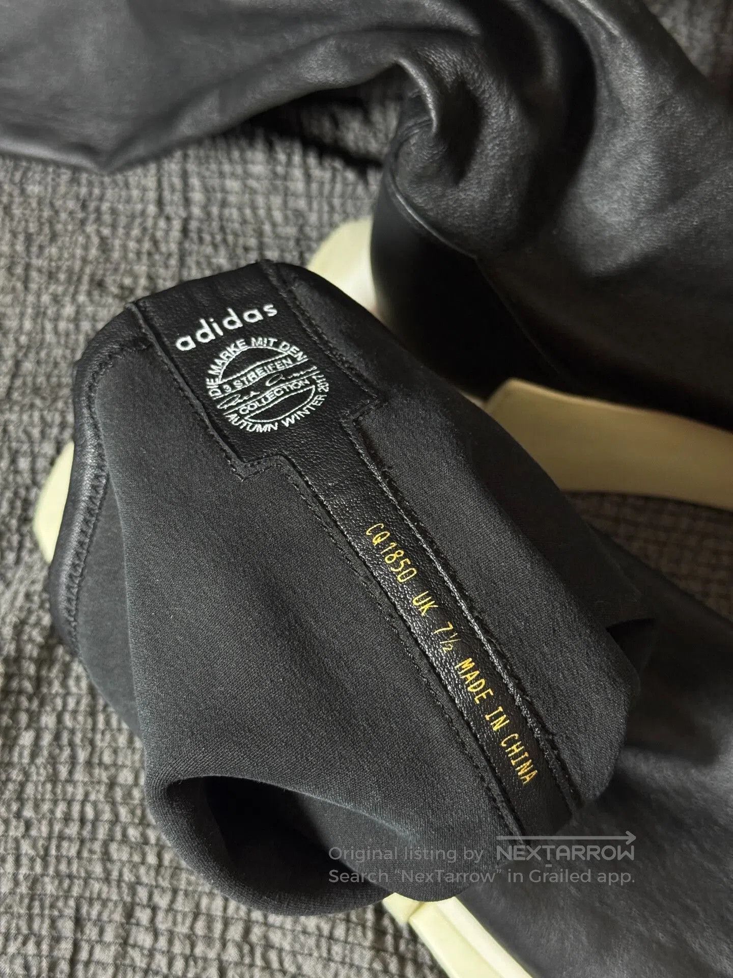 Rick Owens Rick Owens x Adidas High Top Leather Boots. Size US 7 / EU 40 - 8 Thumbnail