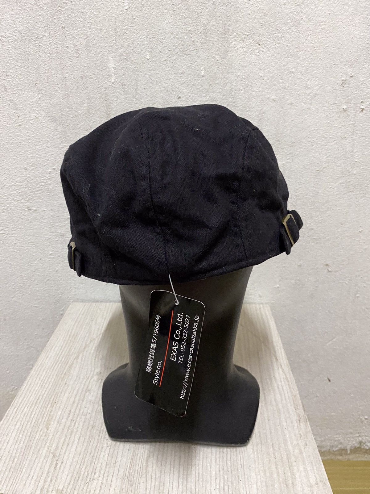 Japanese Brand Japanese Brand Exas Plain Beret Hat Size ONE SIZE - 4 Thumbnail