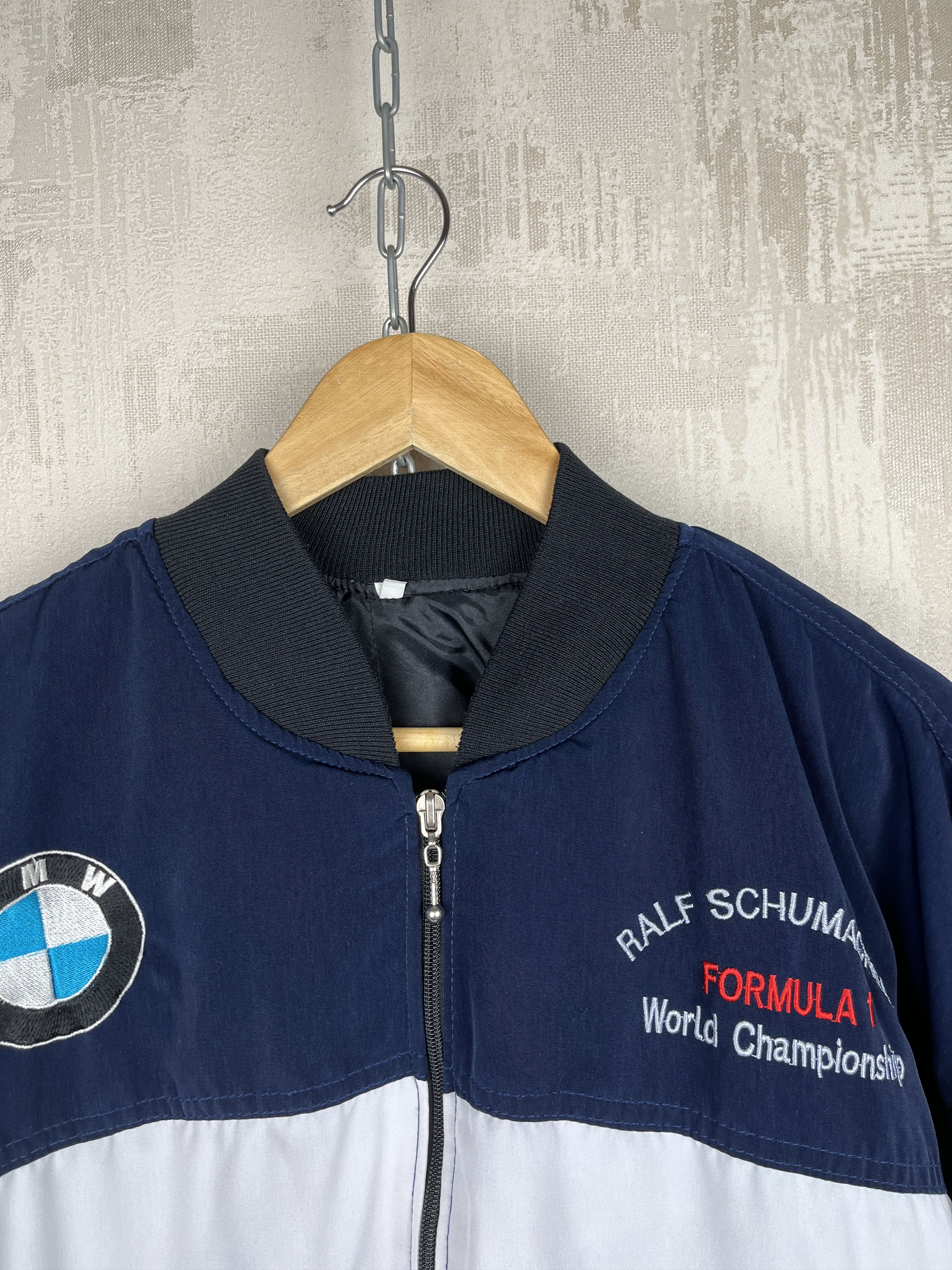 BMW × Vintage BMW Williams F1 Team Raf Schumacher Racing Bomber Jacket Size US L / EU 52-54 / 3 - 11 Thumbnail