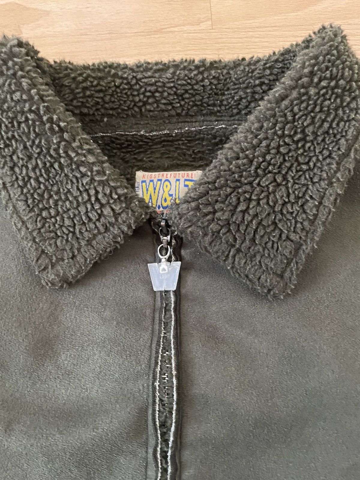 W&LT W&Lt Sherpa Sherling Jacket A/W 97 Size US L / EU 52-54 / 3 - 3 Thumbnail