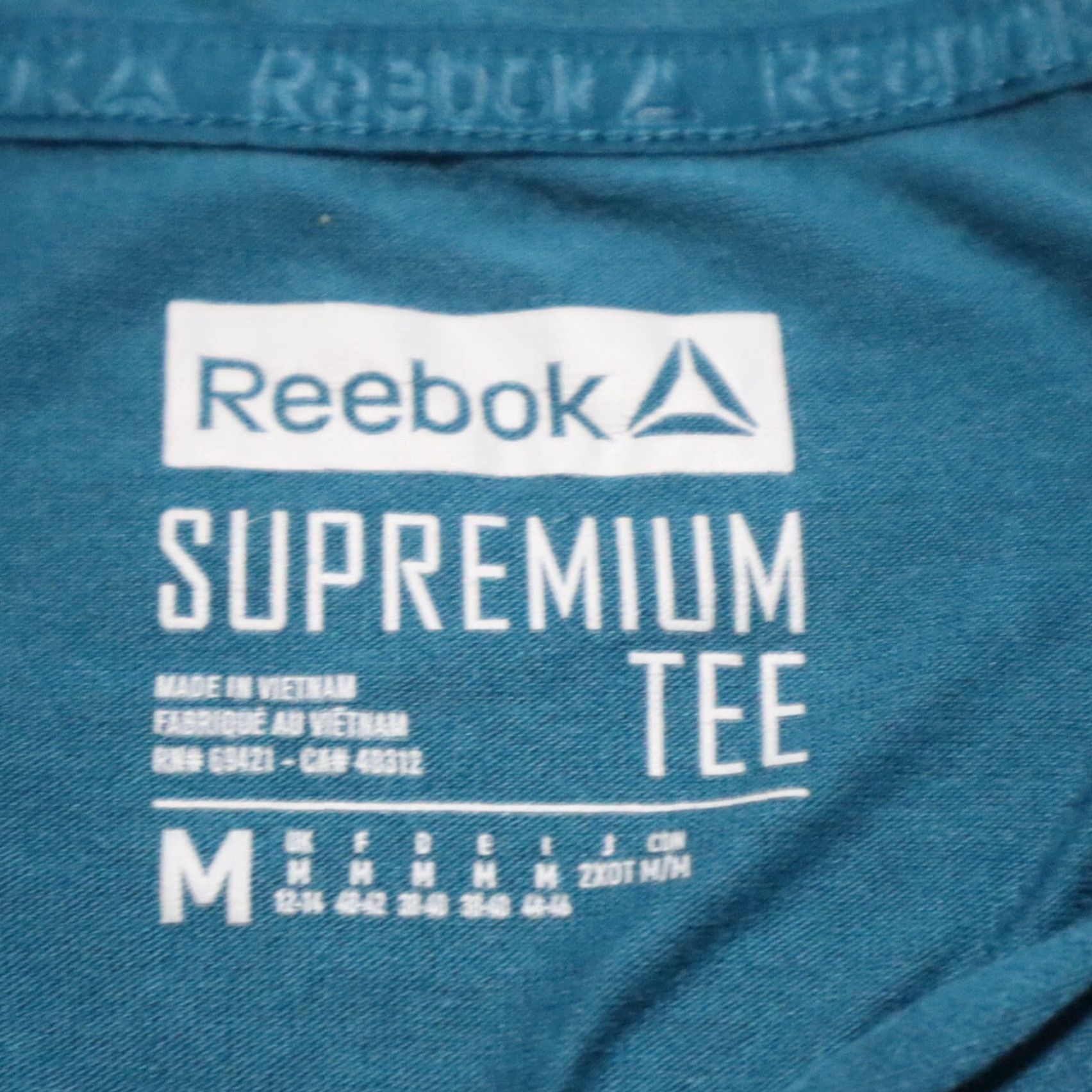 Reebok Reebok Shirt S.W.A.T.T. Team Outdoor Blue Long Sleeve Running M Medium Women 2010s Size L / US 10 / IT 46 - 4 Thumbnail