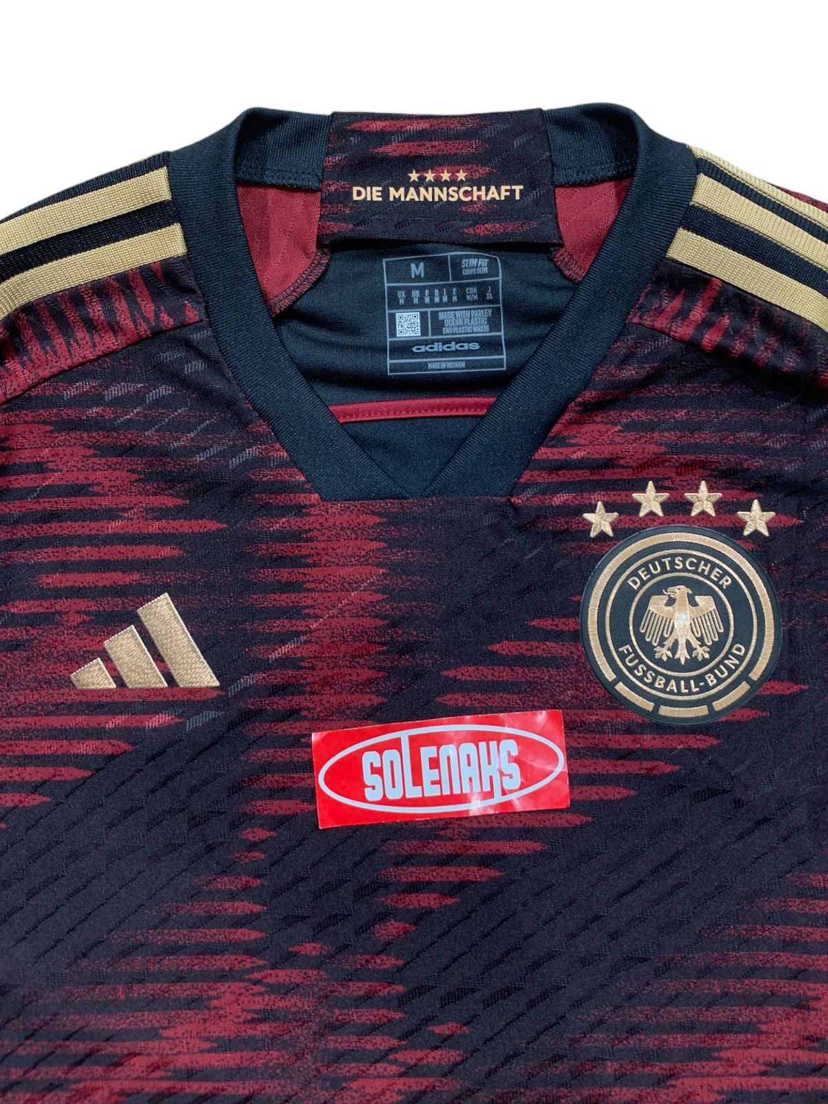 Adidas DFB Germany longsleeve jersey rare Size US M / EU 48-50 / 2 - 2 Thumbnail
