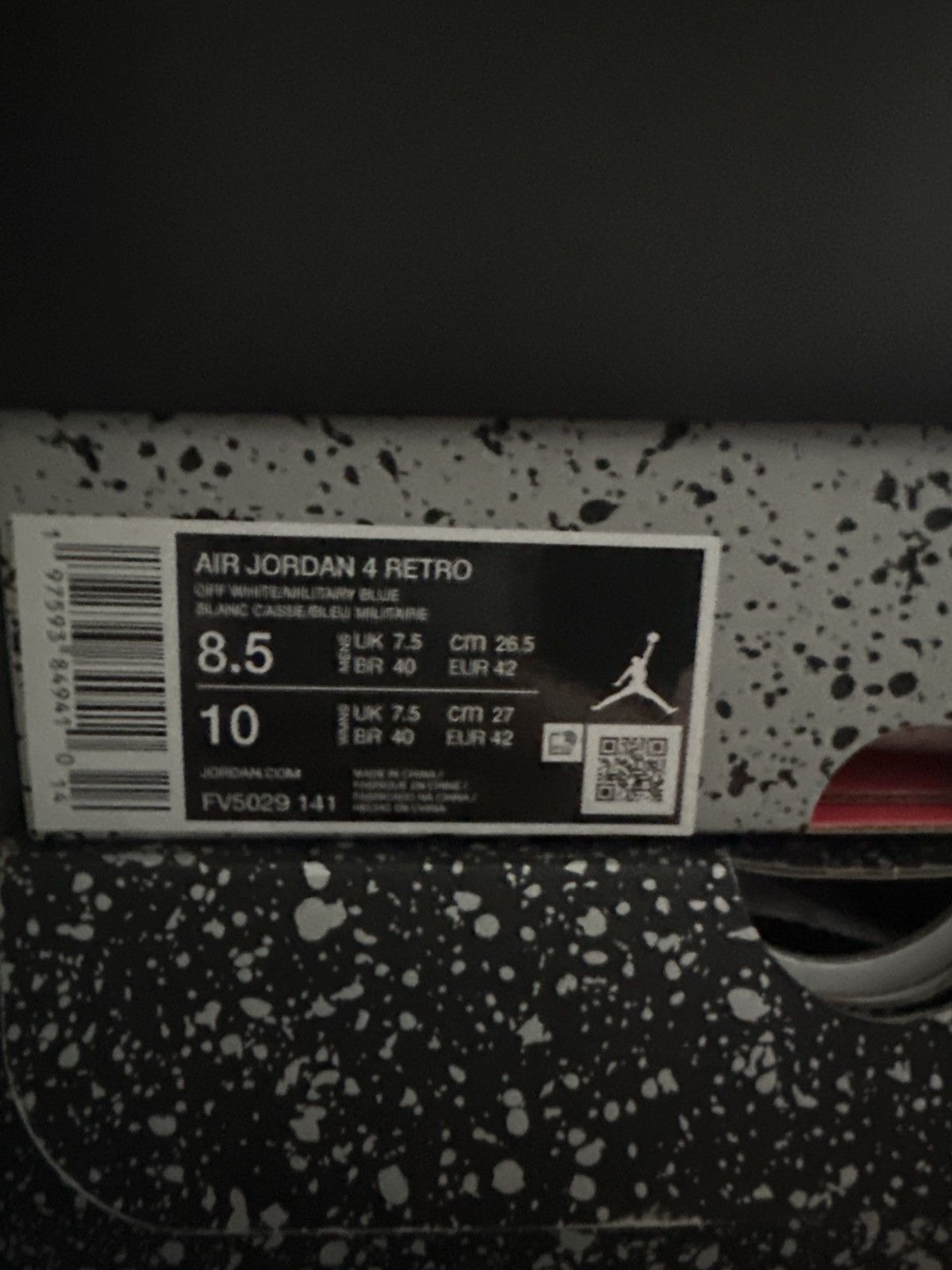 Jordan Brand × Nike Air Jordan 4 Military Blue (2024) Size US 8.5 / EU 41-42 - 7 Thumbnail