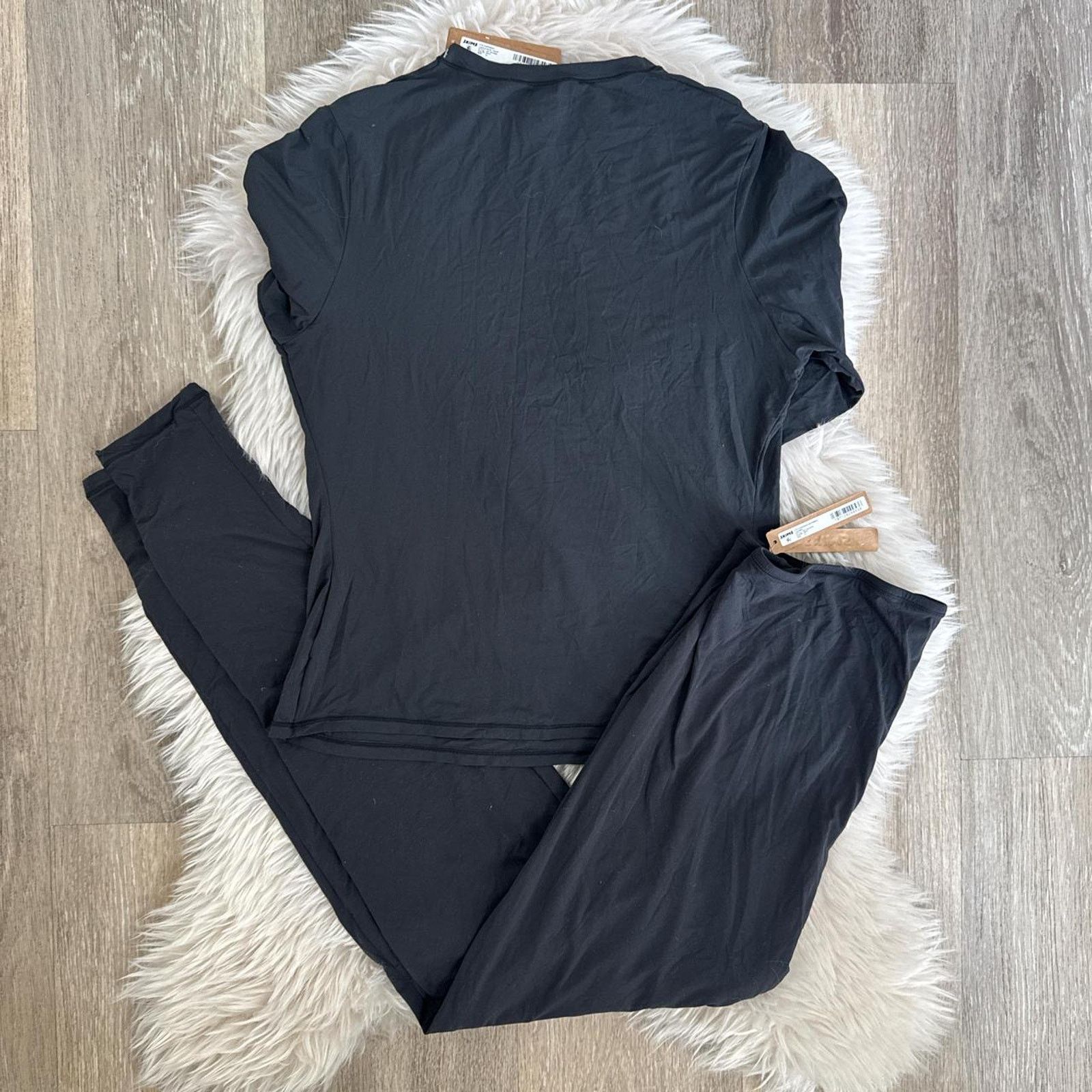 SKIMS NWT SKIMS Fit Everybody T-Shirt/Maternity Legging - Onyx XL Size XL / US 12-14 / IT 48-50 - 2 Thumbnail