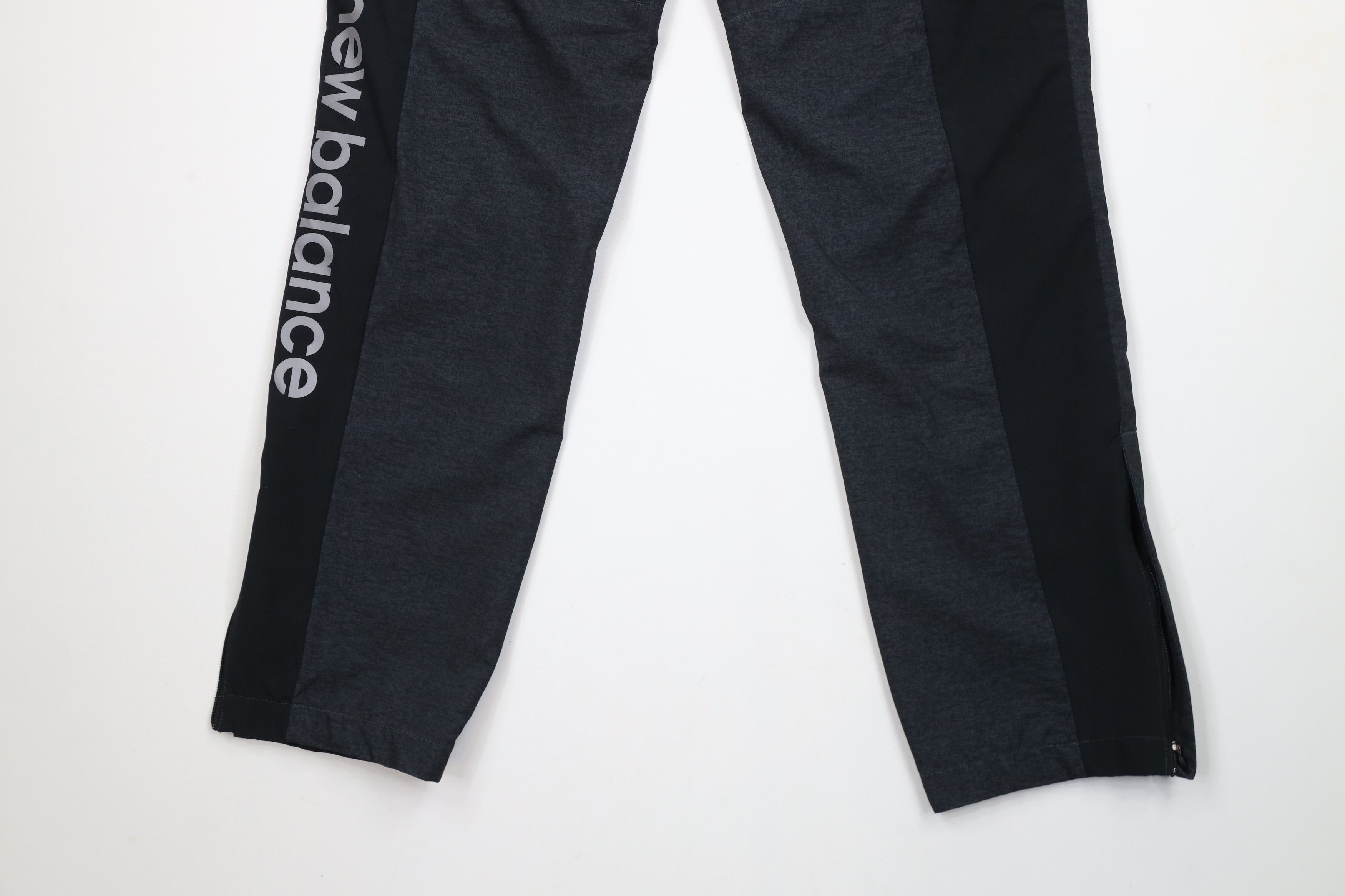 New Balance × Vintage Vintage Y2K New Balance Spell Out Reflective Pants Dark Gray Size US 34 / EU 50 - 13 Thumbnail