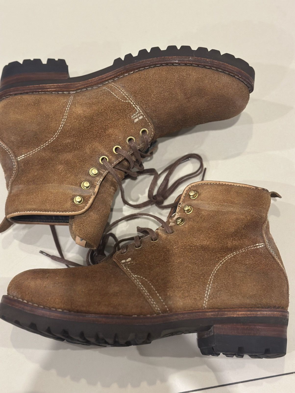 Visvim Visvim zermatt boots folk camel size size 10 Size US 10 / EU 43 - 2 Thumbnail
