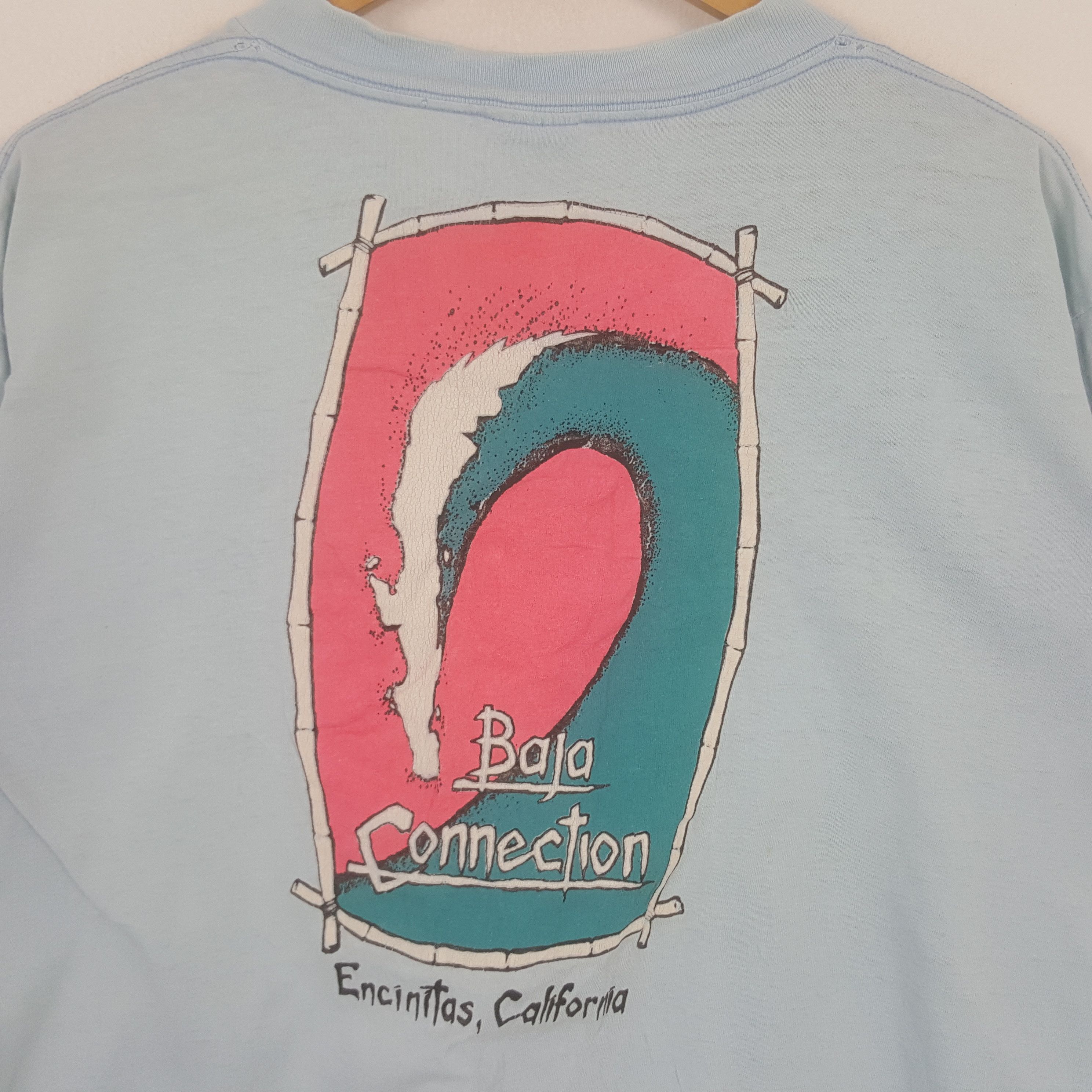 Vintage Vintage Baja Connection California Surfing Style Tshirt Size US L / EU 52-54 / 3 - 2 Thumbnail