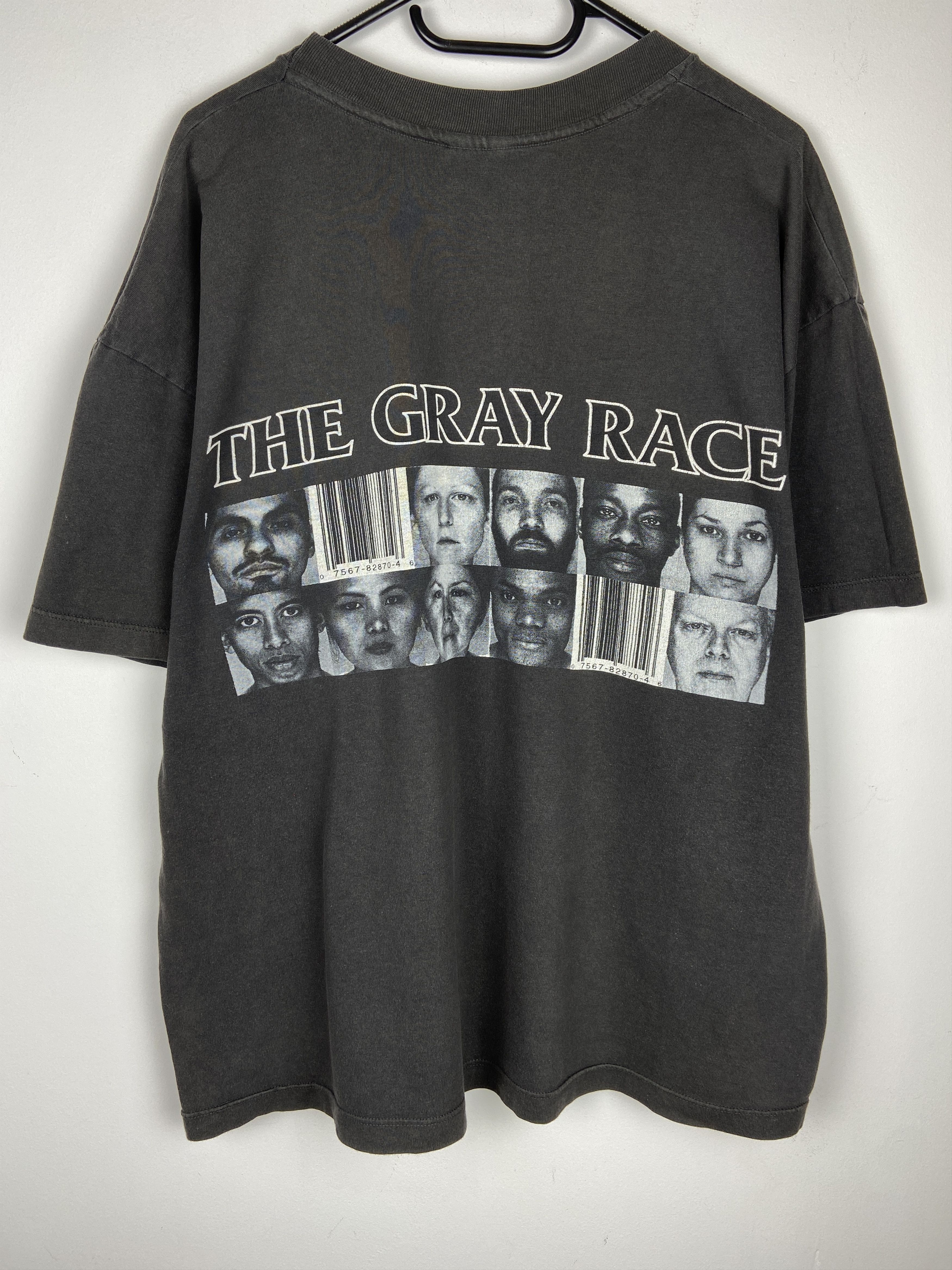 Band Tees 90s Vintage Bad Religion The Gray Race Rock Band T Shirt Tee Size US XL / EU 56 / 4 - 2 Thumbnail