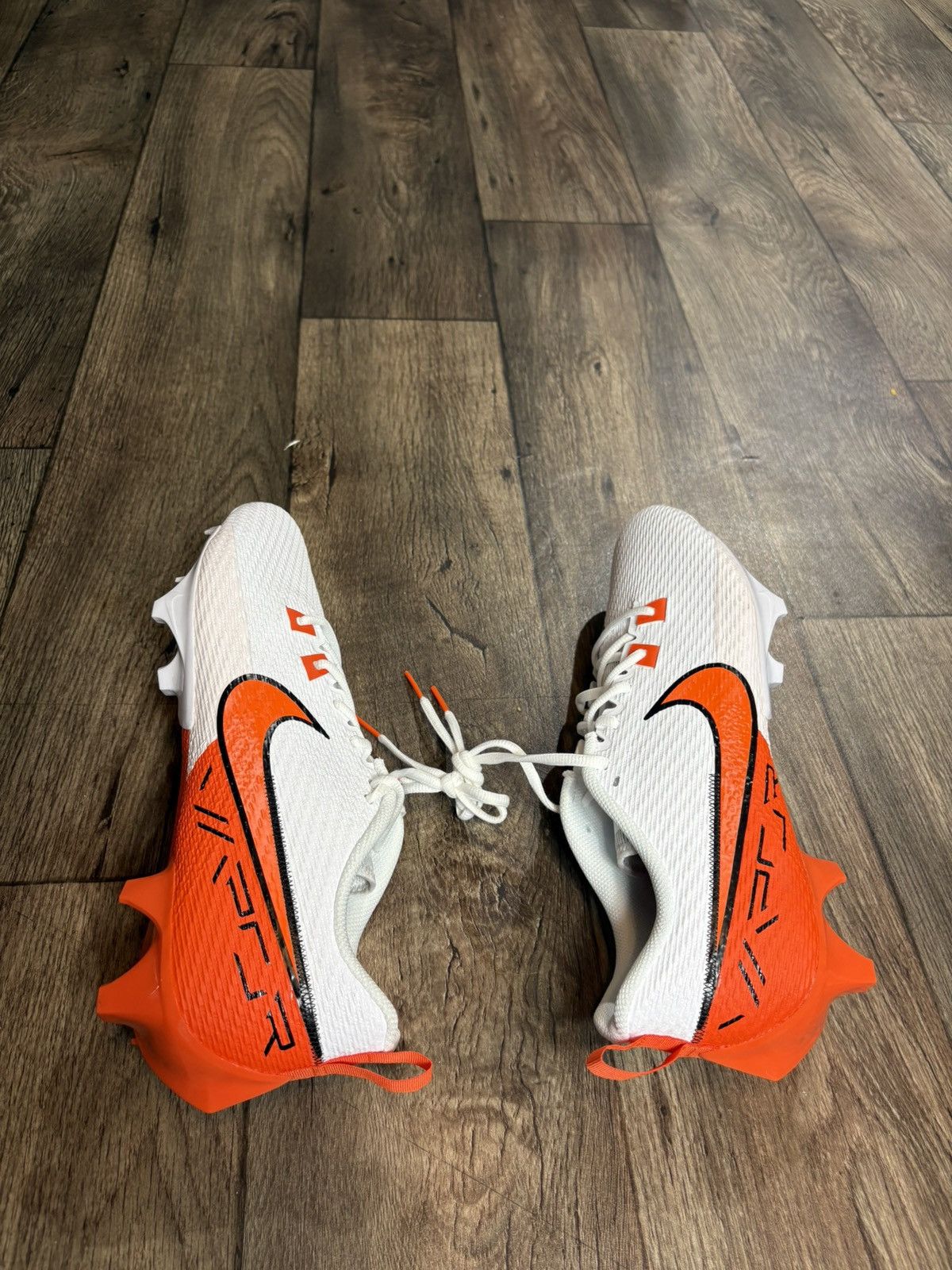 Nike Nike Vapor Edge Speed 360 2 White Orange Men 14 FQ4045-100 Size US 14 / EU 47 - 4 Thumbnail