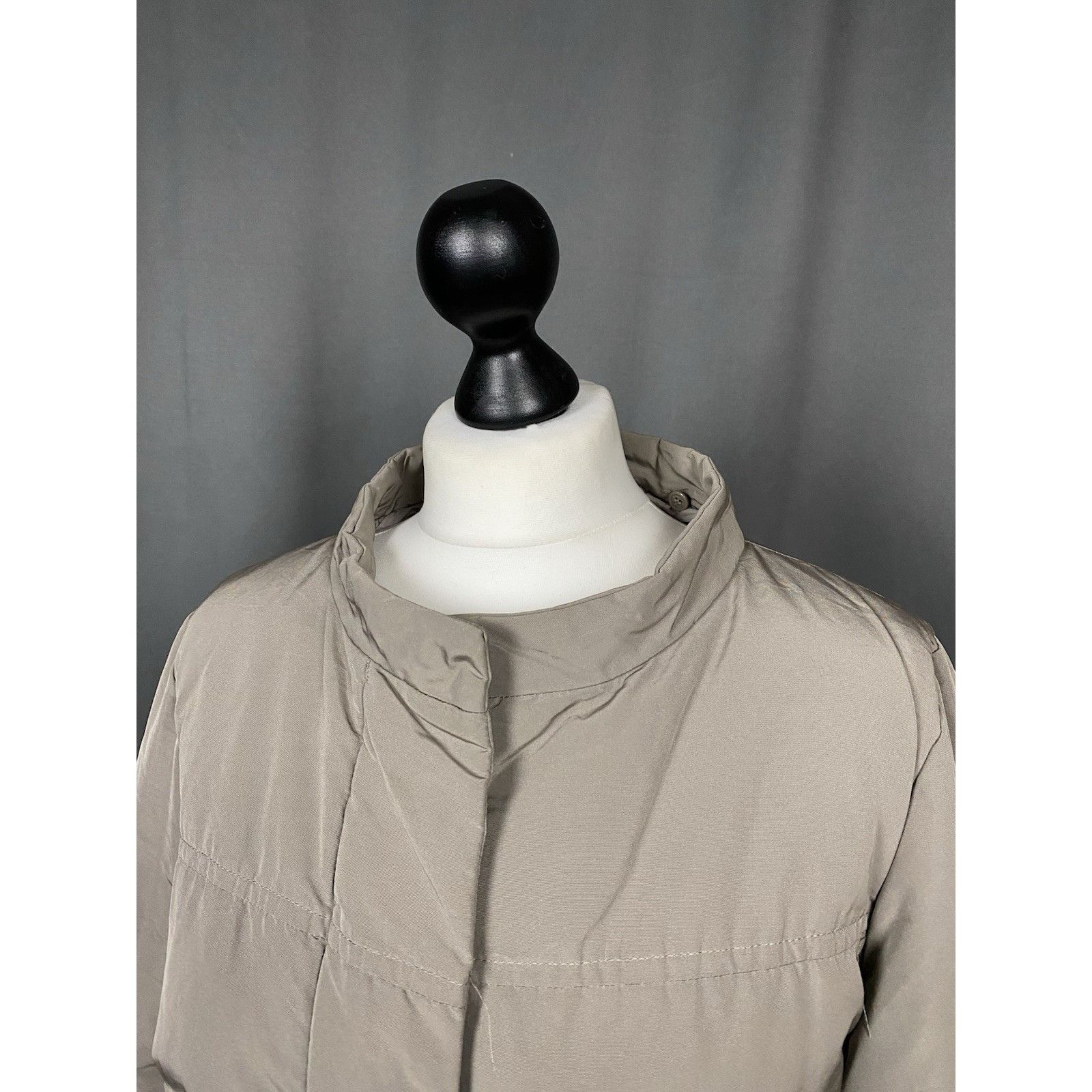 Moncler Moncler Bardane Giubbtto Women's Gray Down Insulated Long Ja Size M / US 6-8 / IT 42-44 - 5 Thumbnail