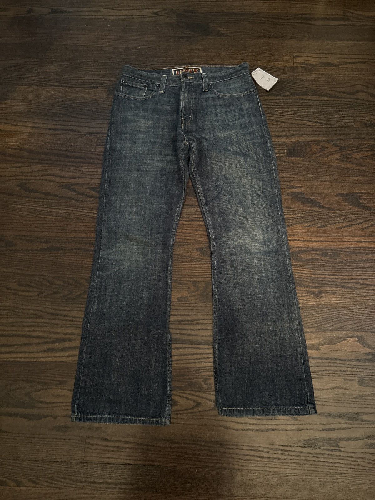 Levi's × Levi's Vintage Clothing × Vintage Low Boot Cut Levi Jeans Size US 33 - 2 Thumbnail