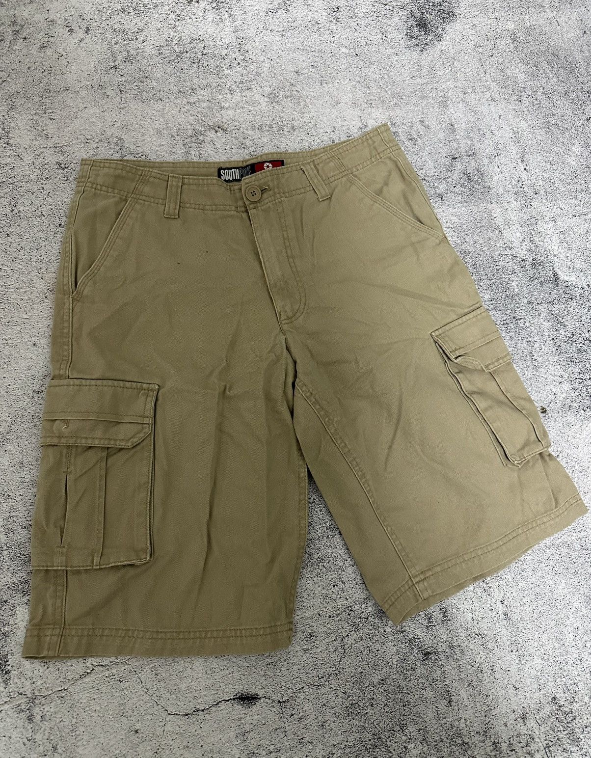 Southpole Southpole Cargo Shorts Beige Size 32 Size US 32 / EU 48 - 5 Thumbnail