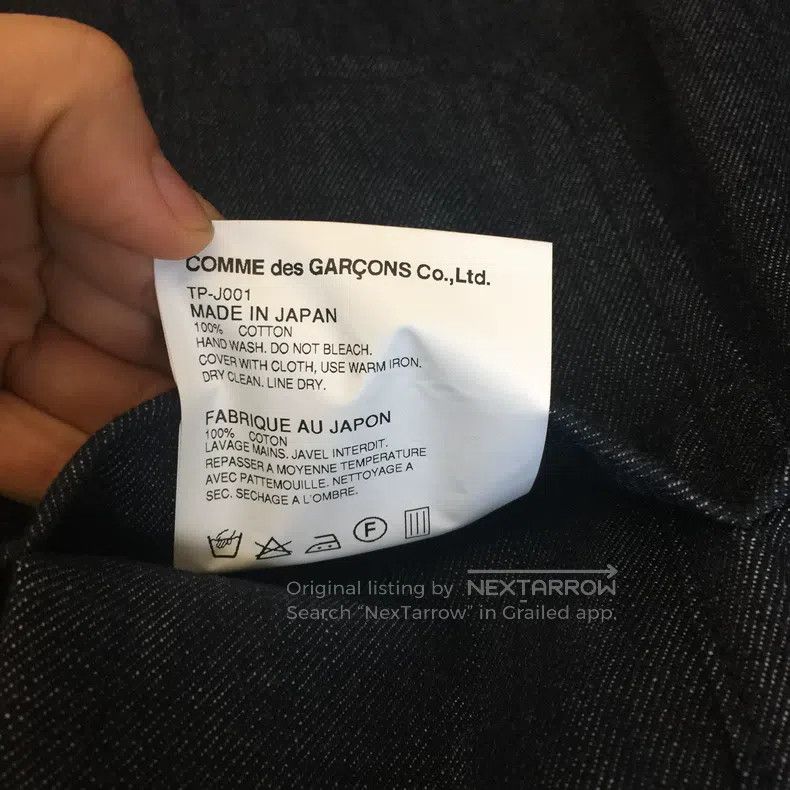 Comme des Garcons Comme Des Garcons Classic denim jacket Size M / US 6-8 / IT 42-44 - 7 Thumbnail