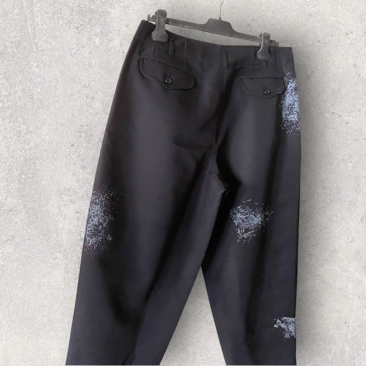 Comme des Garcons NWT S/S24 Hand Print Color Splash Cropped Pants Size US 32 / EU 48 - 8 Thumbnail