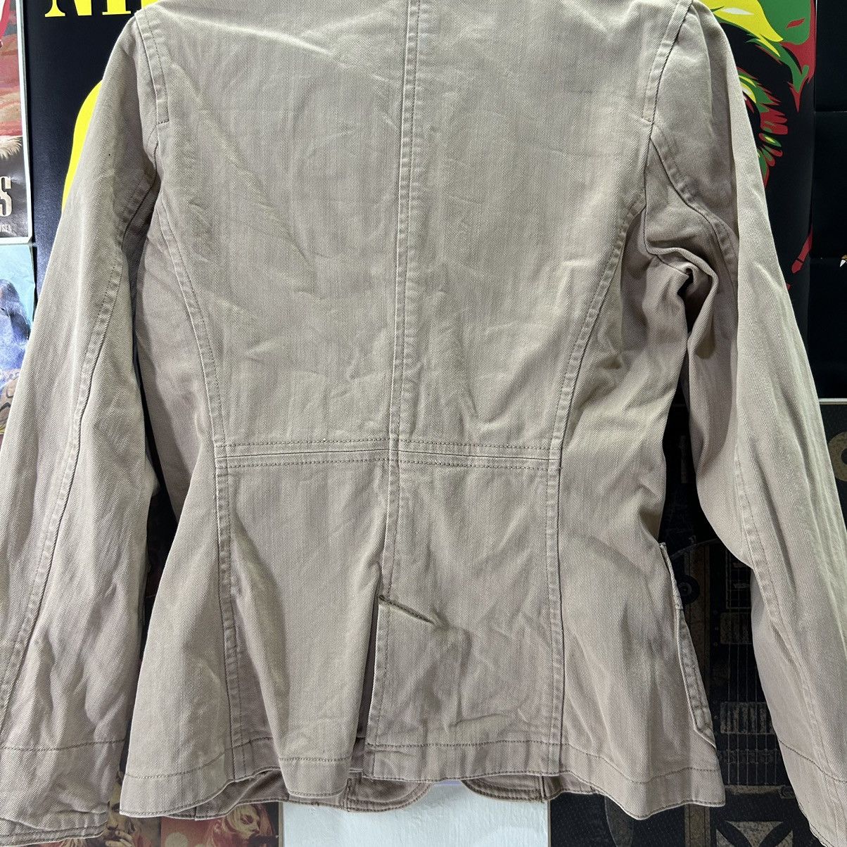 Vintage Vintage SPB Denim Coat Size L / US 10 / IT 46 - 7 Thumbnail