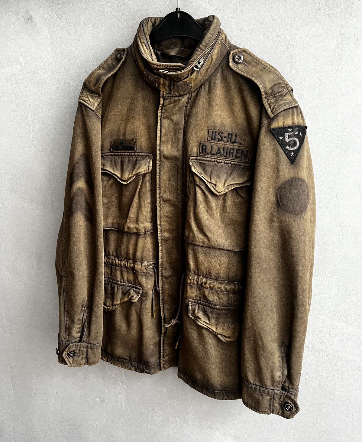 Polo Ralph Lauren × Ralph Lauren Ralph Lauren U S R L military jacket vintage style Size US L / EU 52-54 / 3 - 1 Thumbnail