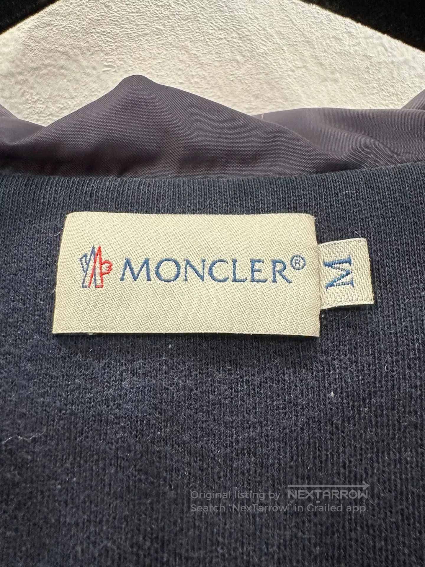 Moncler Moncler Men's Blue Down Knit Jacket. Size US M / EU 48-50 / 2 - 6 Thumbnail