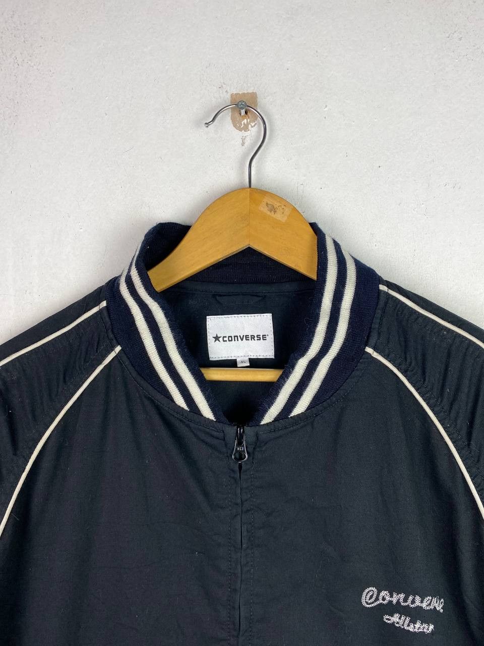 Converse converse all stars light zipper jacket nice design Size US XXL / EU 58 / 5 - 2 Thumbnail