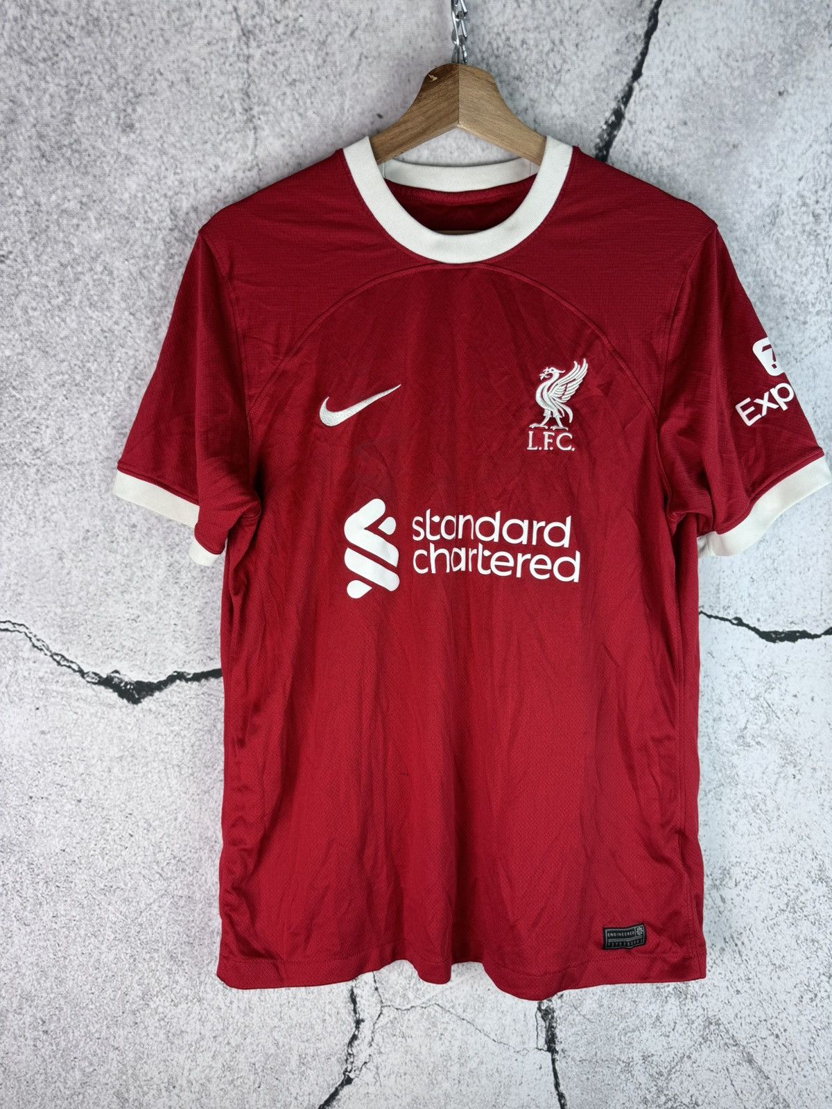 Nike Liverpool Nike Home Soccer Jersey Football Shirt Size US M / EU 48-50 / 2 - 1 Thumbnail