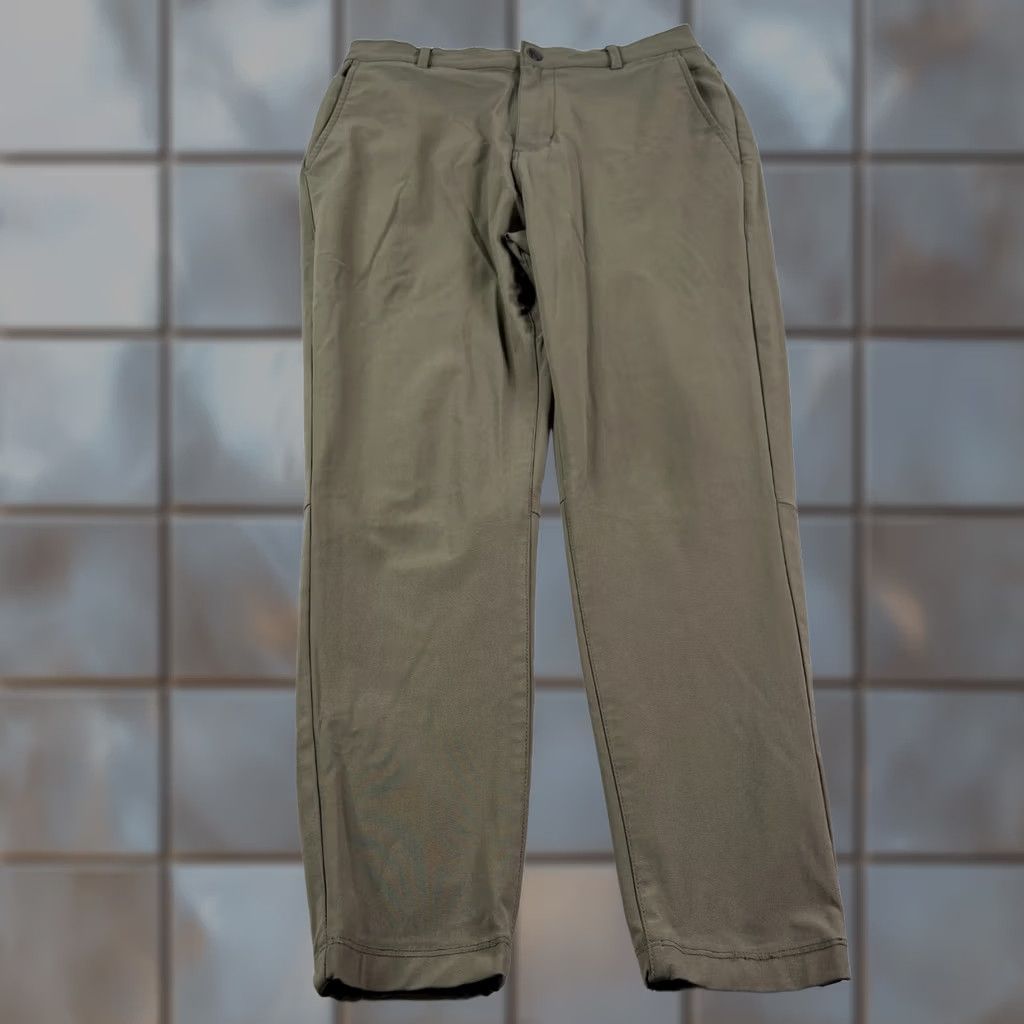 Cuts Cuts Jogger Pants Mens M Brown AO Tapered Athletic Stretch Casual Regular Inseam 28 Logo Size US 31 - 1 Thumbnail