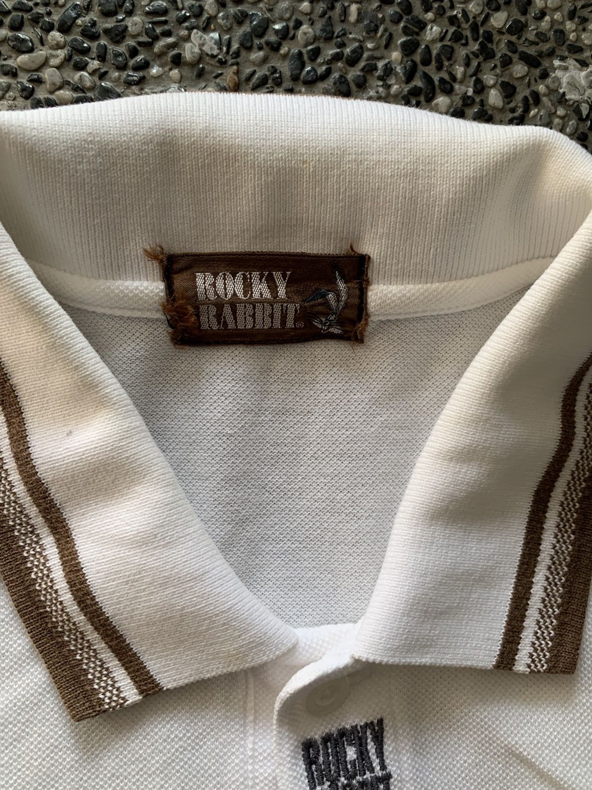 Vintage Vintage 90s Rocky Rabbit Hollywood USA Polo Shirt Size US L / EU 52-54 / 3 - 7 Thumbnail