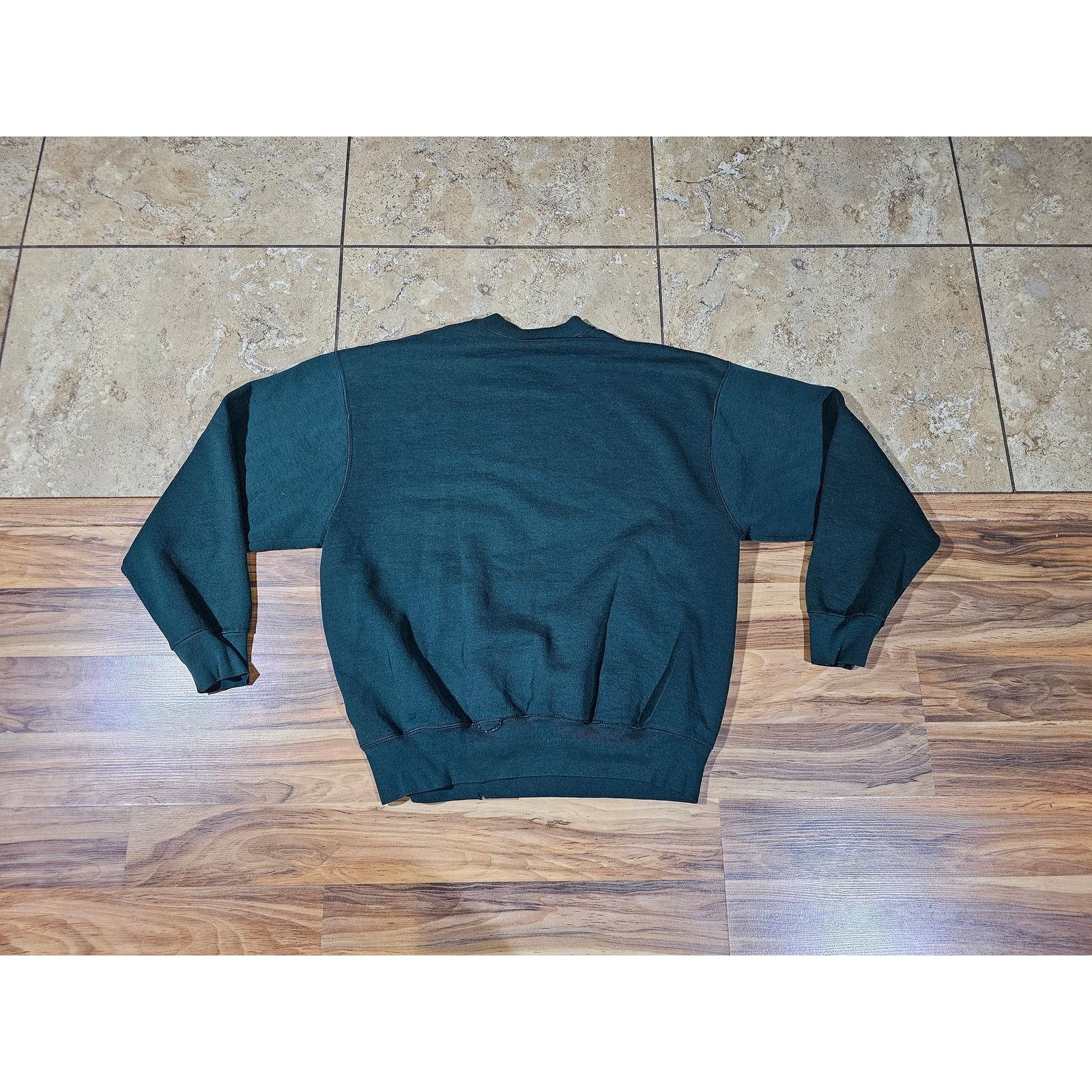 Other Pro Spirit Blank Plain 50/50 Green Sweatshirt Sz XL 90s Size US XL / EU 56 / 4 - 1 Thumbnail