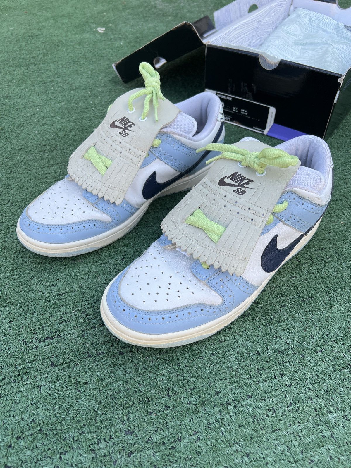 Nike SB Golf Pack Blue SB Dunk Pro Low Size 10
