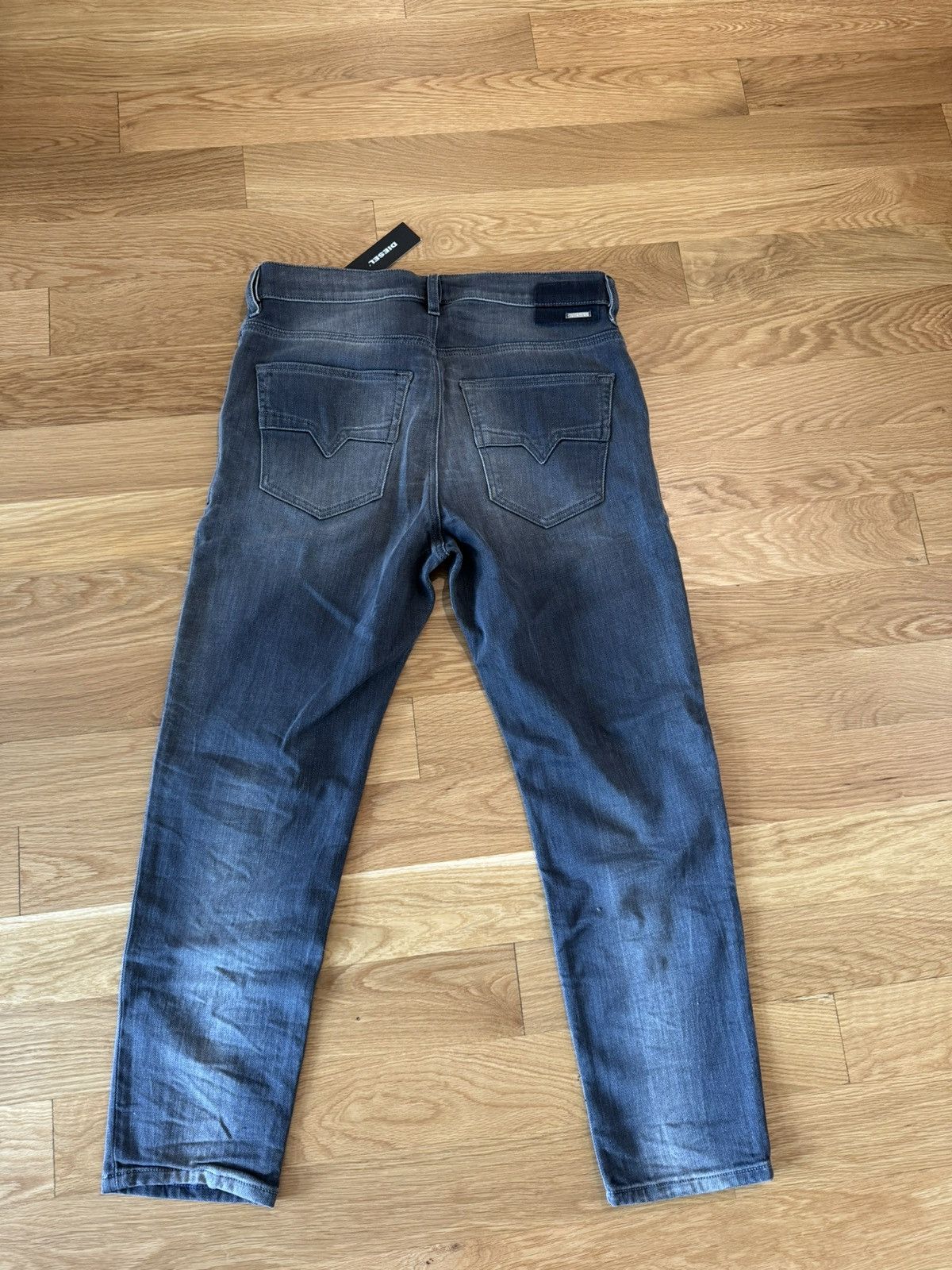 Diesel Diesel Jifer Trouser Grey Denim Size US 32 / EU 48 - 2 Thumbnail