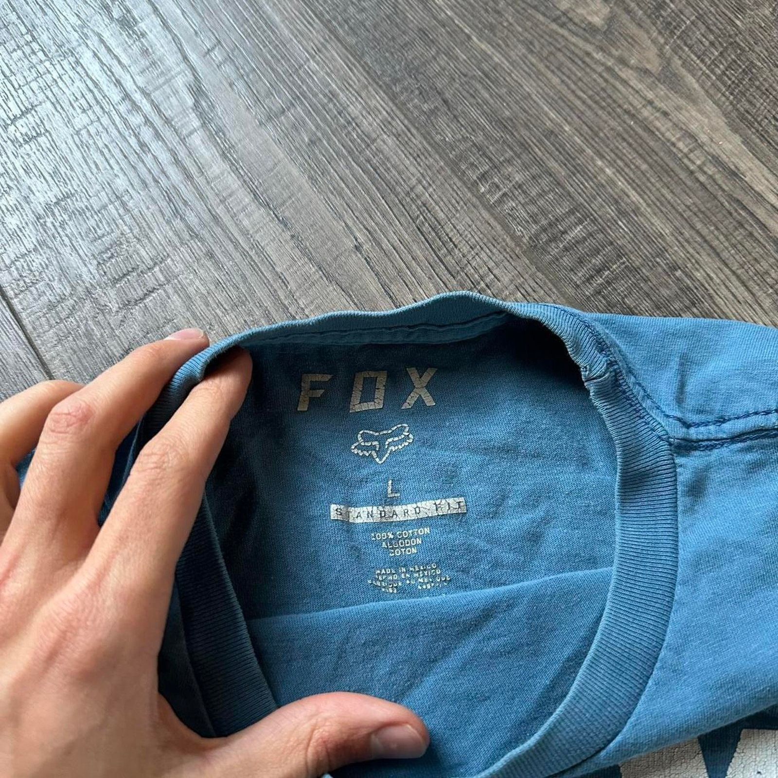Fox Racing Vintage Y2K 00s Fox Racing Team BMX Emo Goth Mall Skate Tee Size US L / EU 52-54 / 3 - 4 Thumbnail
