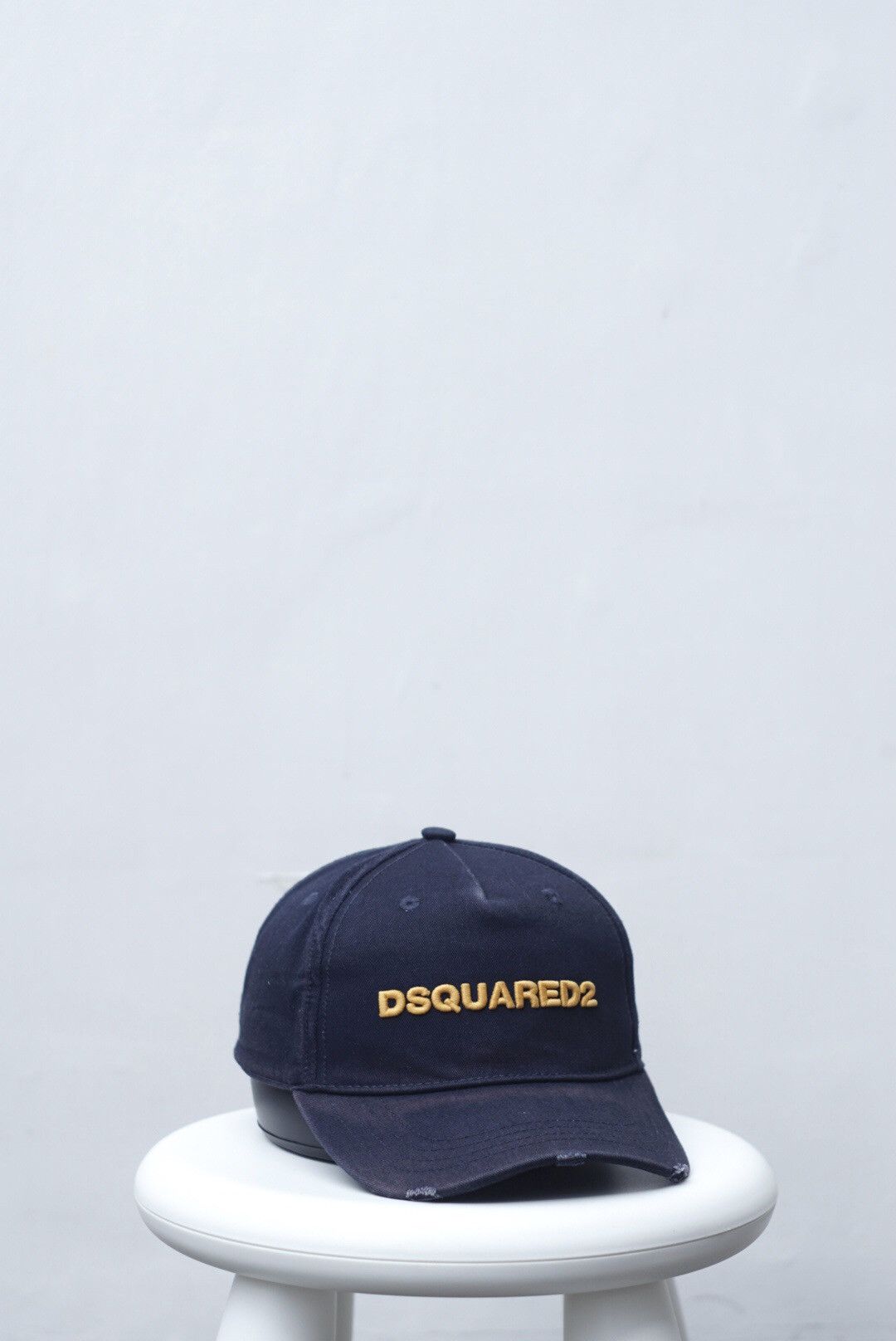 Dsquared2 Dsquared2 Dean & Dan Caten ripped cap Size ONE SIZE - 1 Thumbnail