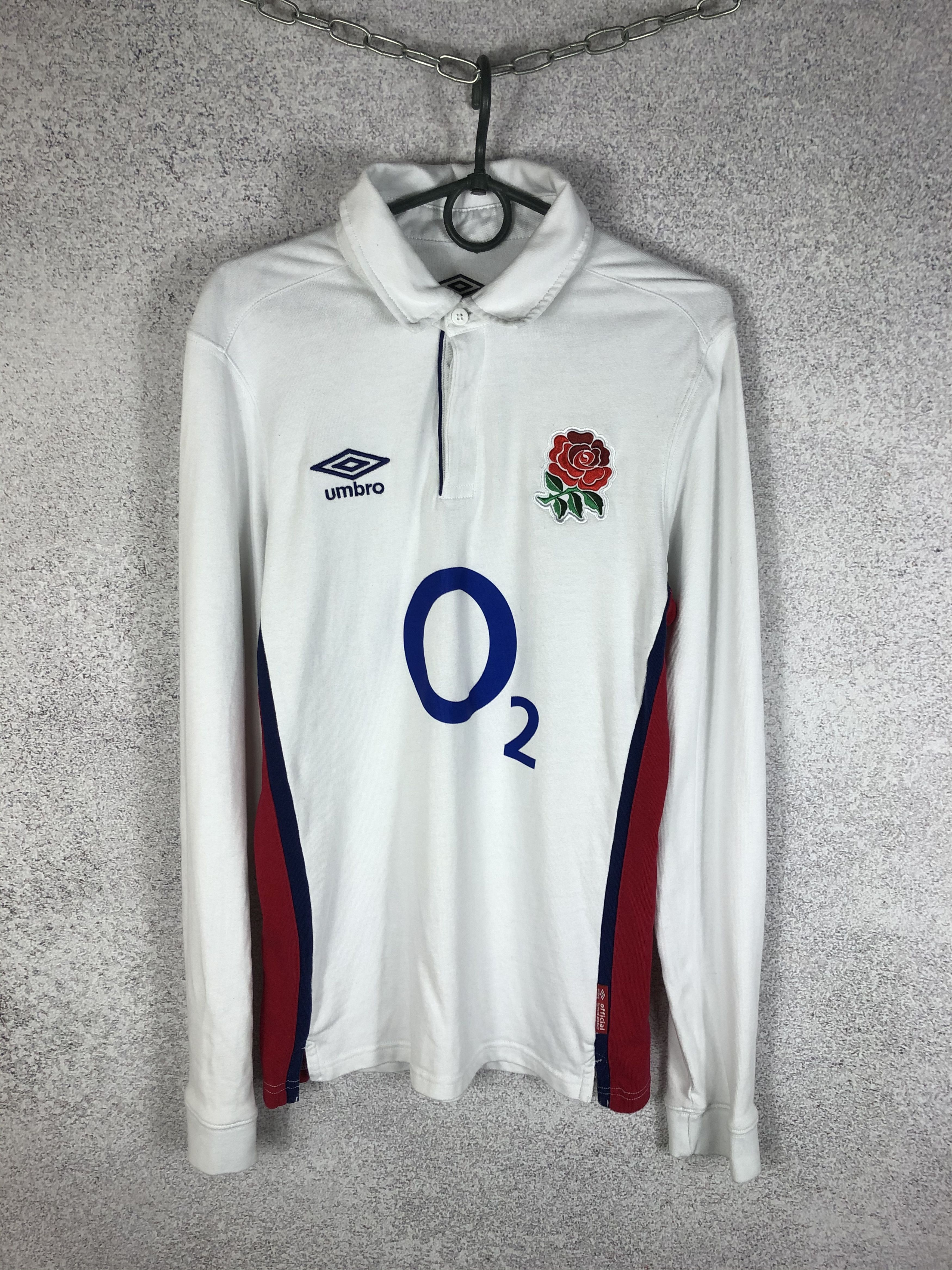 Umbro Vintage Umbro England Union Rugby Shirt Jersey Size US S / EU 44-46 / 1 - 1 Thumbnail