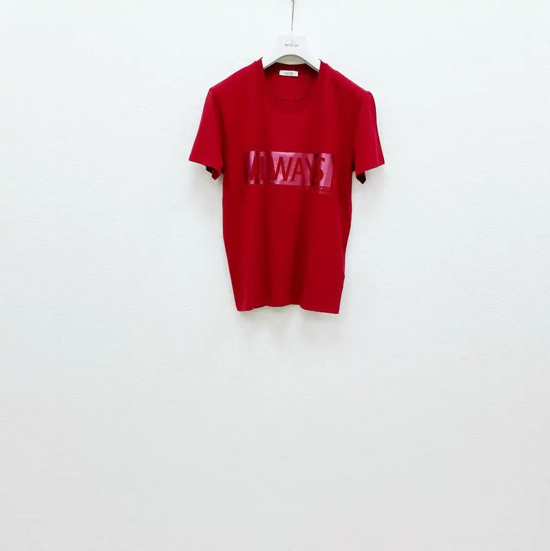 Valentino Valentino Red Cotton Men's Summer T-Shirt 0089 Size US M / EU 48-50 / 2 - 1 Thumbnail