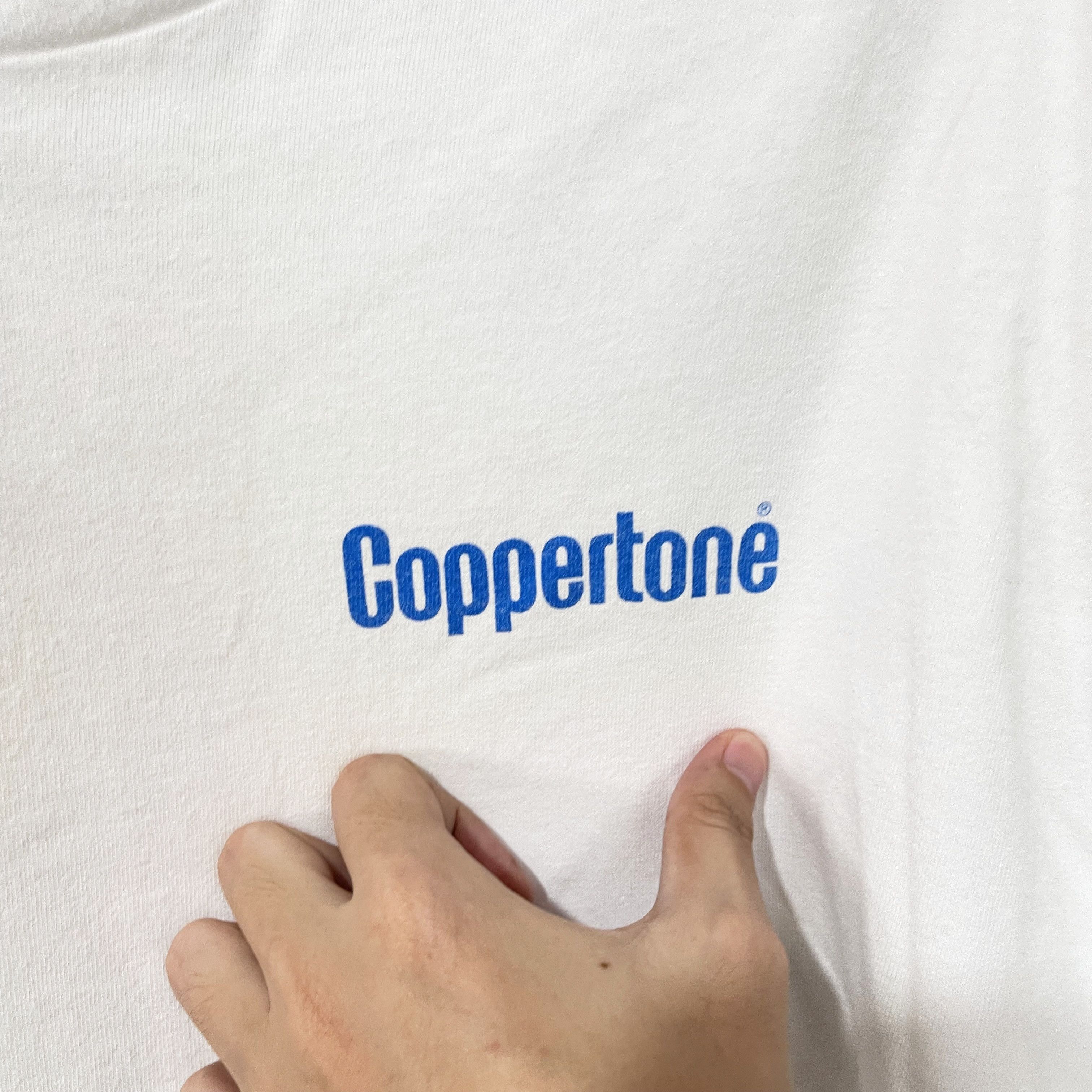 Vintage Vintage 90s Coppertone Surf T-Shirt Size US XL / EU 56 / 4 - 4 Thumbnail