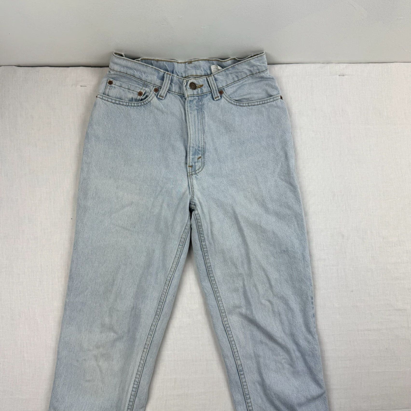 Levi's VINTAGE Levi's 512 Jeans Womens 9 Blue Tapered Slim Fit 90s Classic Size 30" / US 8 / IT 44 - 2 Thumbnail