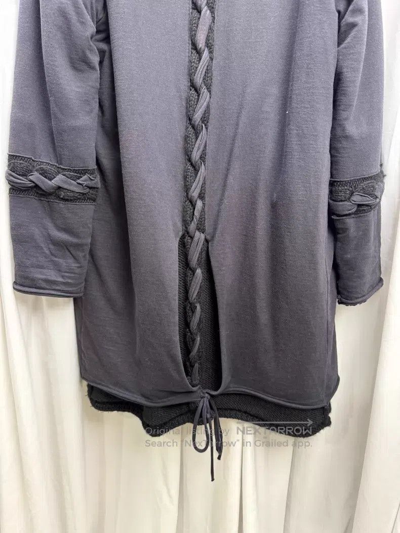 Yohji Yamamoto YOHJI YAMAMOTO Wool Tie Front Coat Size US L / EU 52-54 / 3 - 9 Thumbnail
