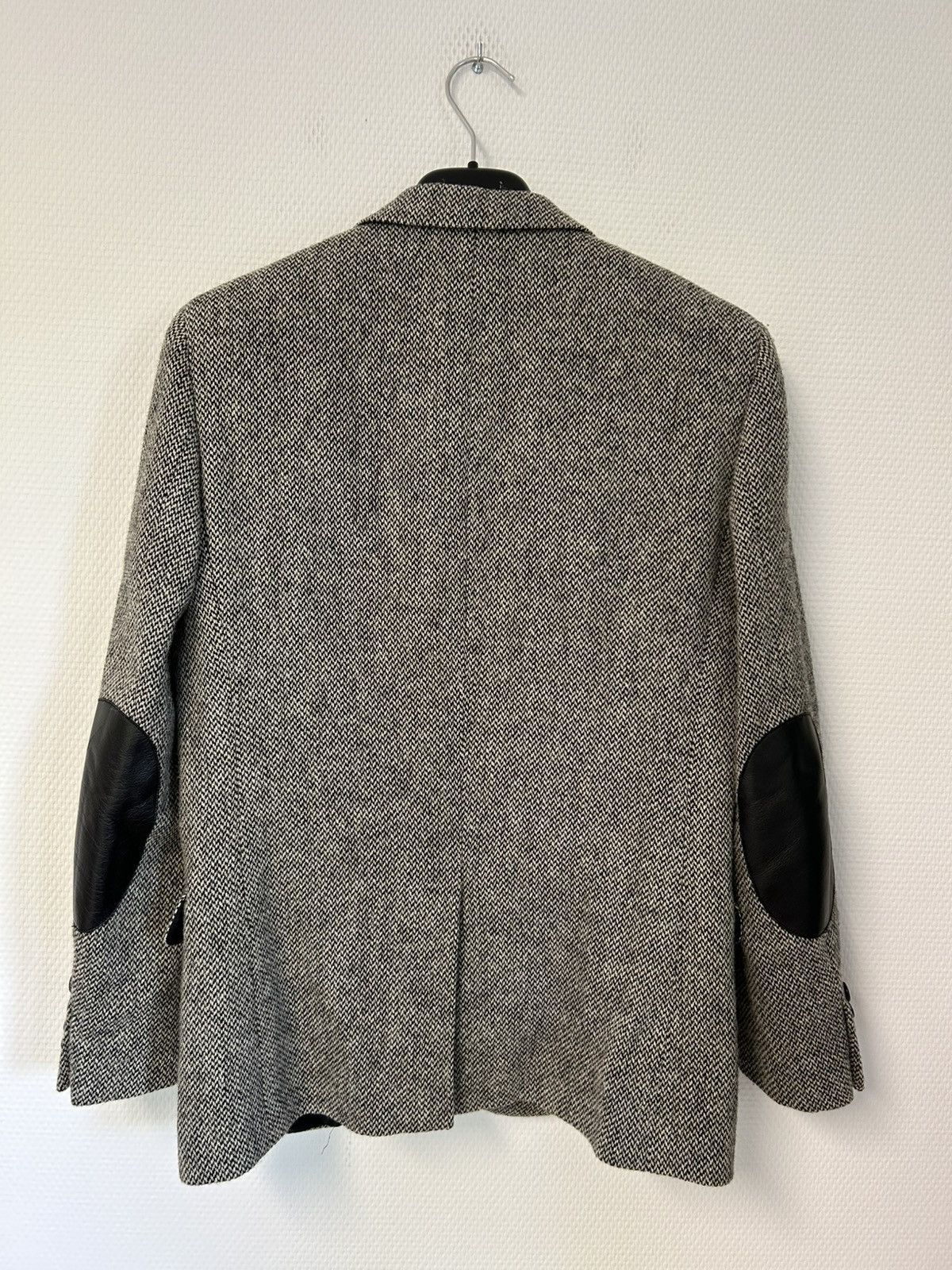 Hedi Slimane × Saint Laurent Paris FW2013 Runway Tweed Wool Blazer Size 48L - 2 Thumbnail